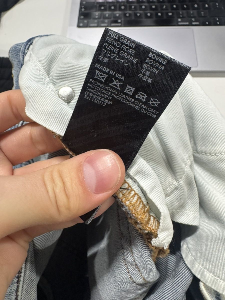 Amiri Amiri MX1 Stone Indigo Jeans NEW 1200$ Size US 38 / EU 54 - 6 Thumbnail