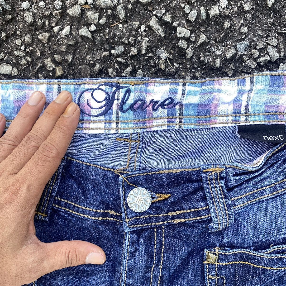 Japanese Brand × Vintage Vintage Japan Flare Denim Jeans Size 33" - 6 Thumbnail