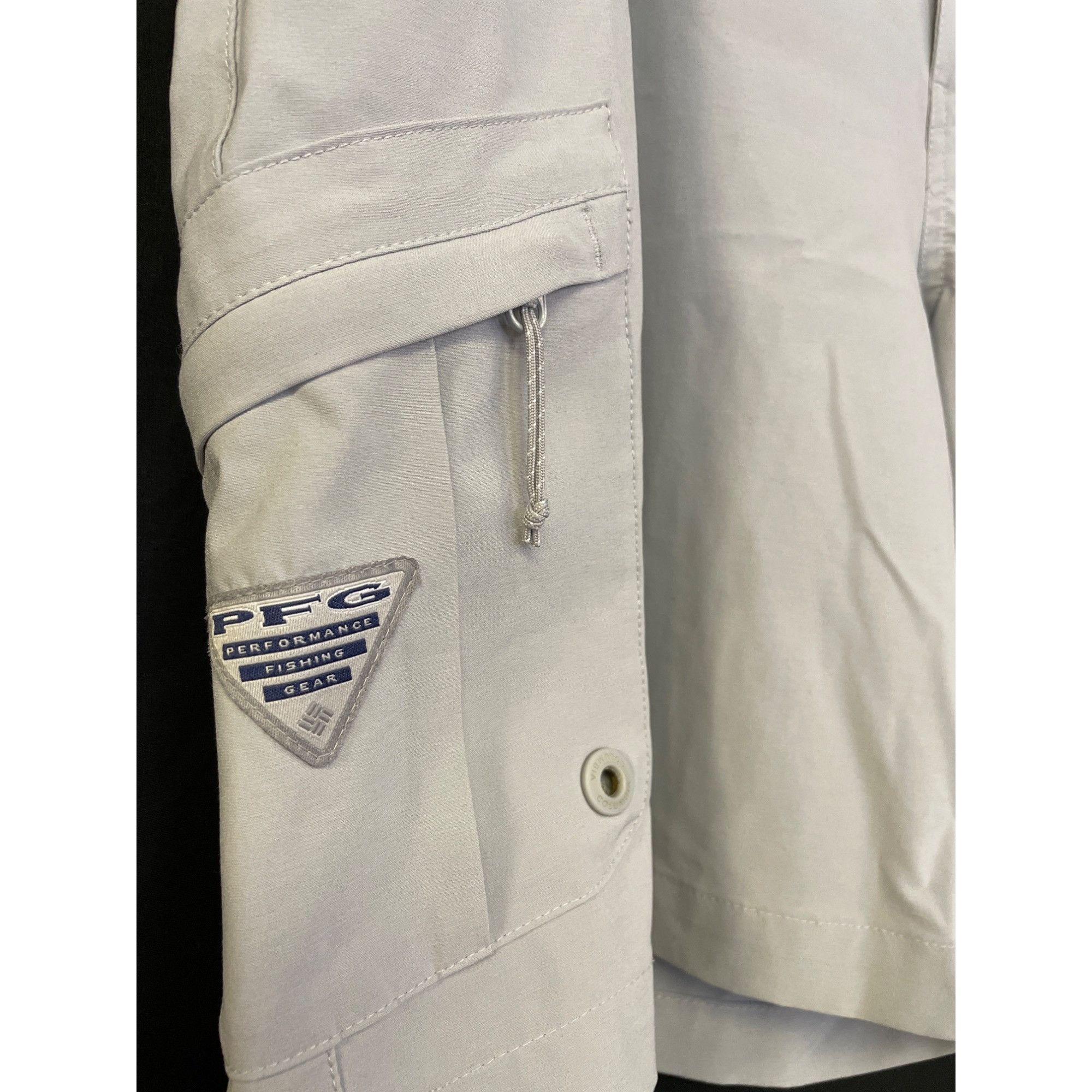 Columbia Columbia Men's Light Gray PFG light weight Flat front Shorts Size US 36 / EU 52 - 3 Thumbnail