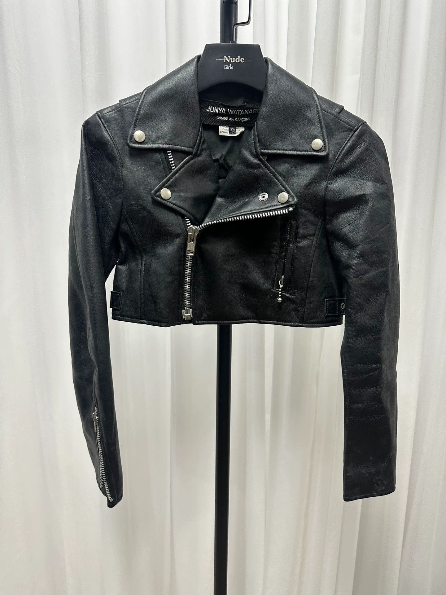 Junya Watanabe Junya Watanabe Biker Cropped Jacket XS Size XS / US 0-2 / IT 36-38 - 2 Thumbnail