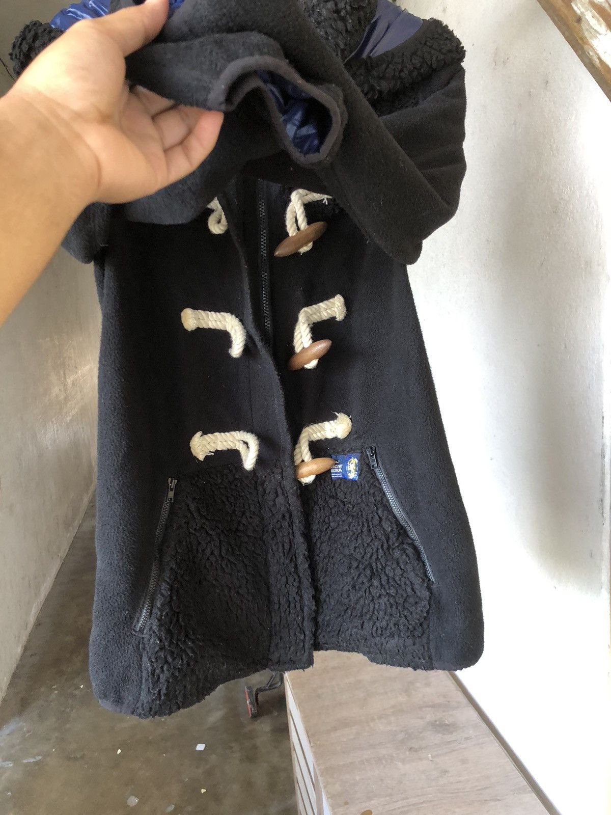 Issey Miyake Nice🥷Mercibeaucoup by Issey Miyake Big Hoodie Fleece Jacket Size L / US 10 / IT 46 - 11 Thumbnail