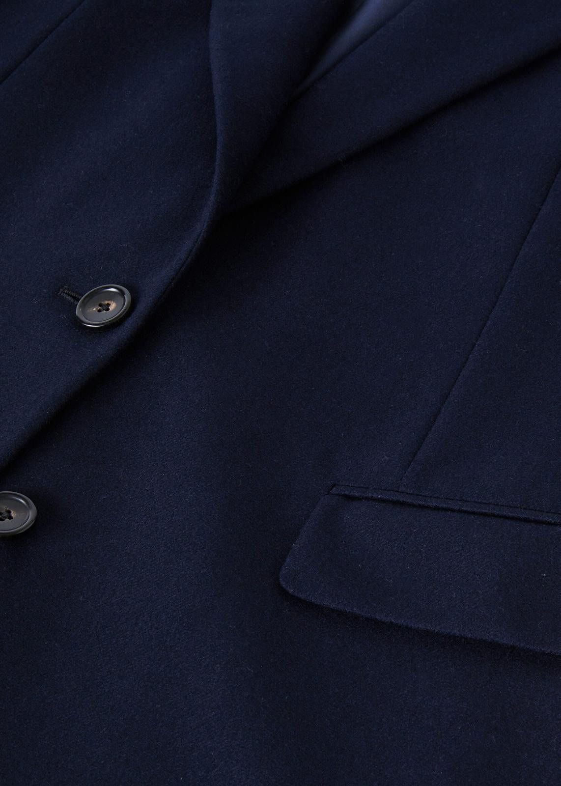 Loro Piana o1srvl11e0125 FAN6957 Belia Jacket in Navy Blue Size S / US 4 / IT 40 - 3 Thumbnail