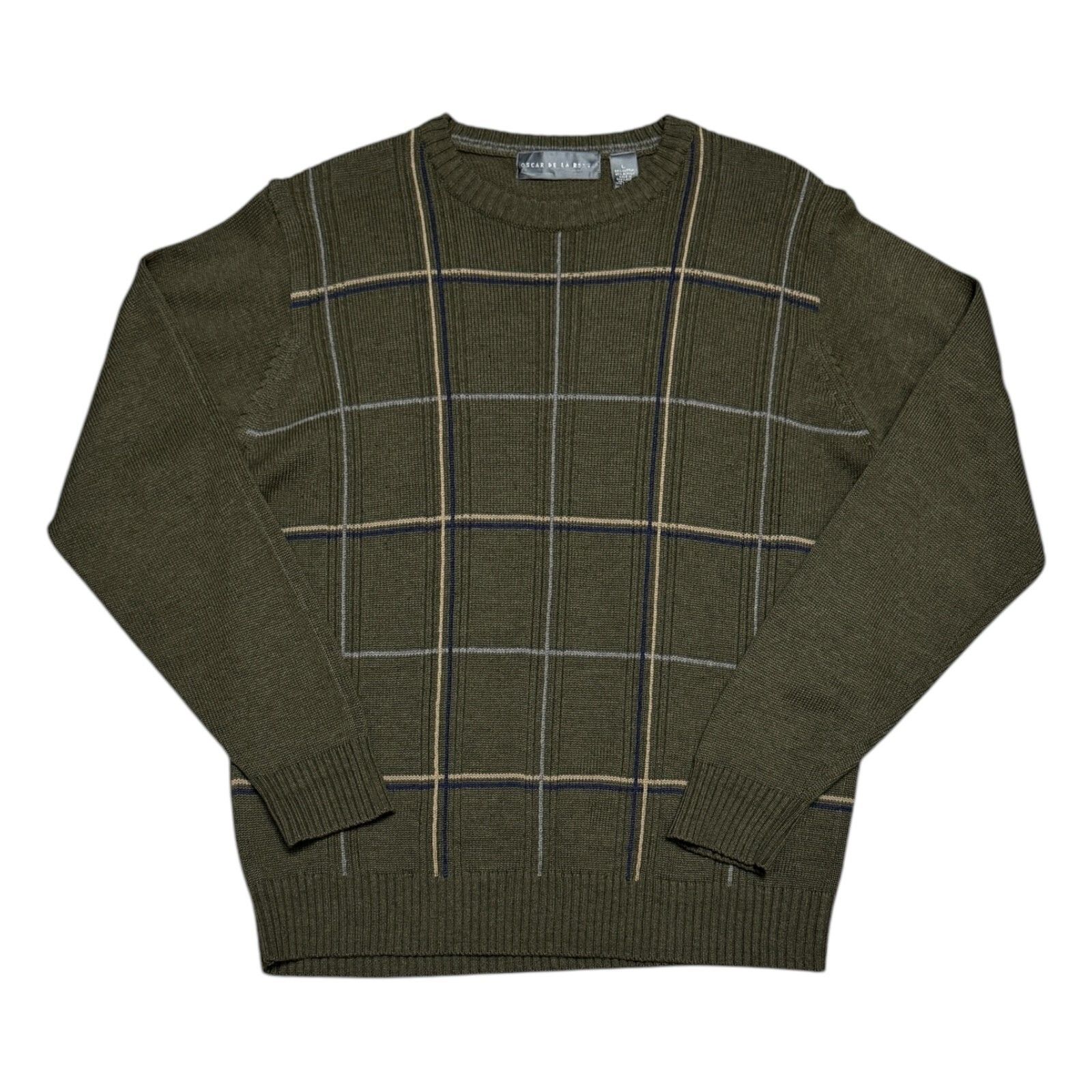 Oscar De La Renta OSCAR DE LA RENTA Designer Business Casual Sweater Large Size US L / EU 52-54 / 3 - 1 Thumbnail