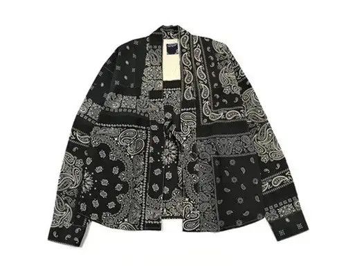 VIBE 20SS Indigo Union Japan Black Bandana Lhamo Shirt Size US L / EU 52-54 / 3 - 3 Thumbnail