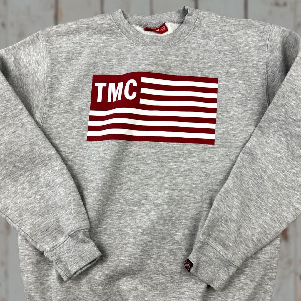 Vintage The Marathon Continues Sweatshirt Men Medium Gray TMC Nipsey Hustle Run A Lap M Sweatshirt Pullover Crew Neck Hip Hop Logo Size US M / EU 48-50 / 2 - 1 Thumbnail