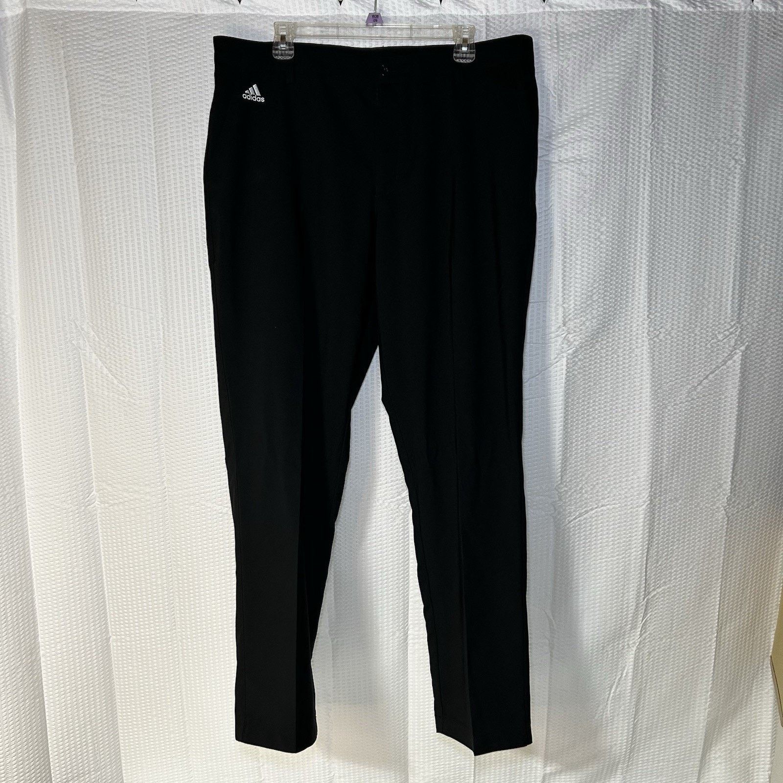Adidas Adidas Climalite Chino Golf Pants Men 36X32 Black athletic Size US 36 / EU 52 - 2 Thumbnail