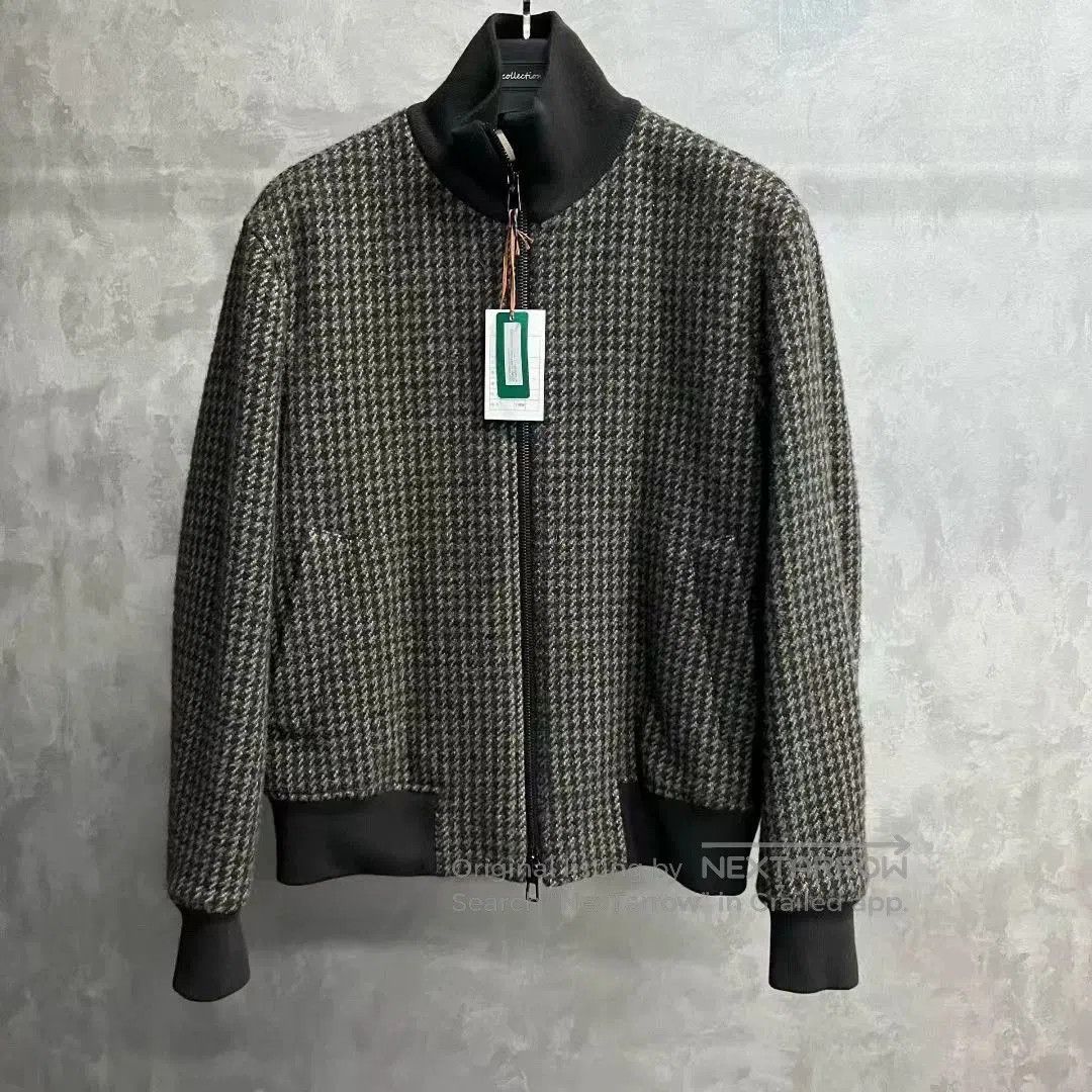 Loro Piana Loro Piana Chocolate Brown Check Wool Jacket. Size US M / EU 48-50 / 2 - 1 Thumbnail