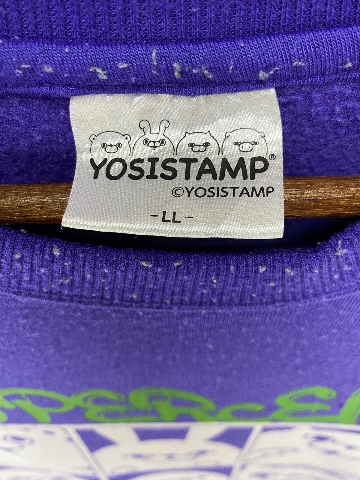 Cartoon Network × Japanese Brand Yosistamp Cartoon Sticker Sweatshirt Big Logo Crewneck Size US L / EU 52-54 / 3 - 8 Thumbnail