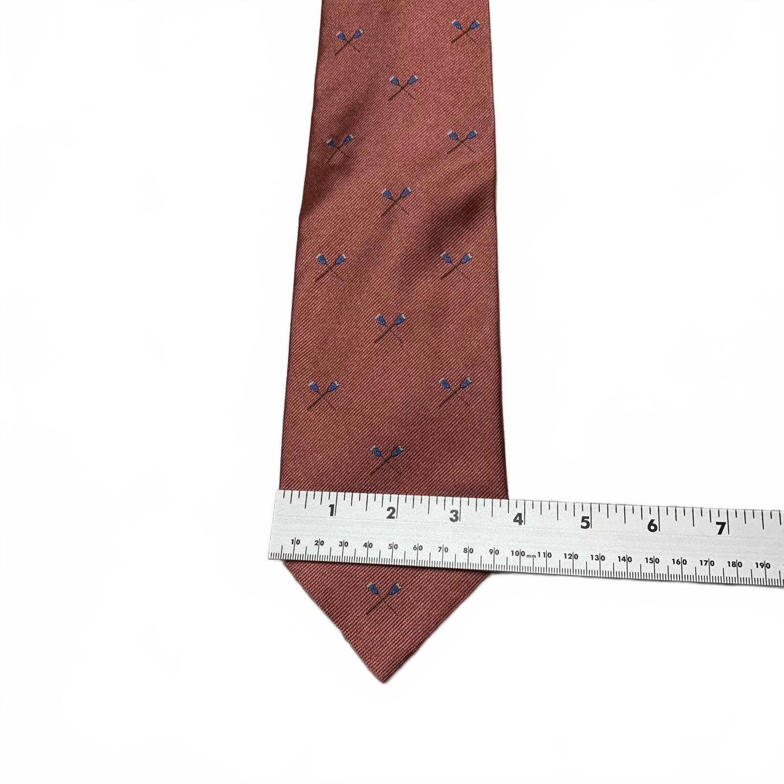 Brooks Brothers Brooks Brothers Men's OSFA Dusty Rose Silk Tie Size ONE SIZE - 5 Thumbnail
