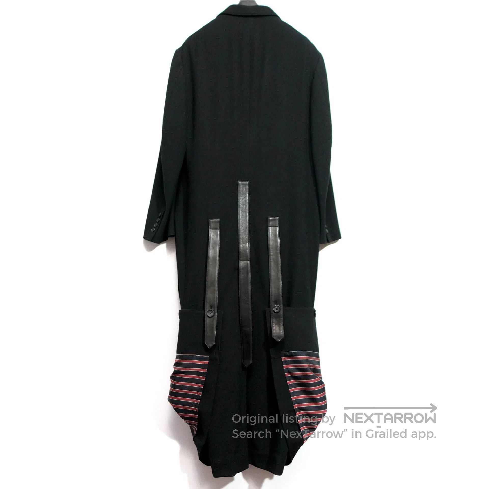 Yohji Yamamoto Yohji Yamamoto Red Tail Coat. Size US M / EU 48-50 / 2 - 2 Thumbnail