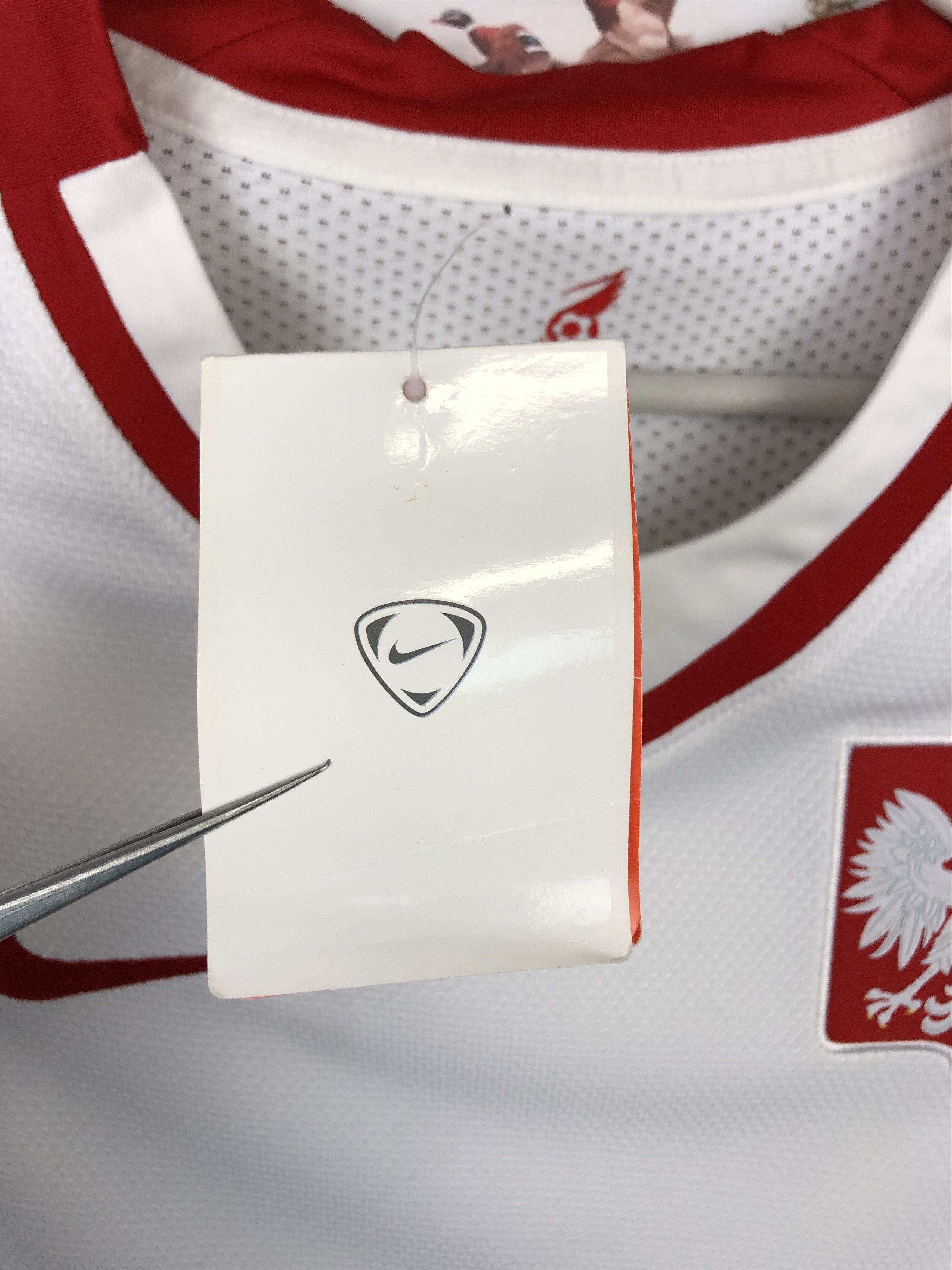 Nike Poland football shirt Soccer Nike Player Issue New Tee Size US S / EU 44-46 / 1 - 8 Thumbnail