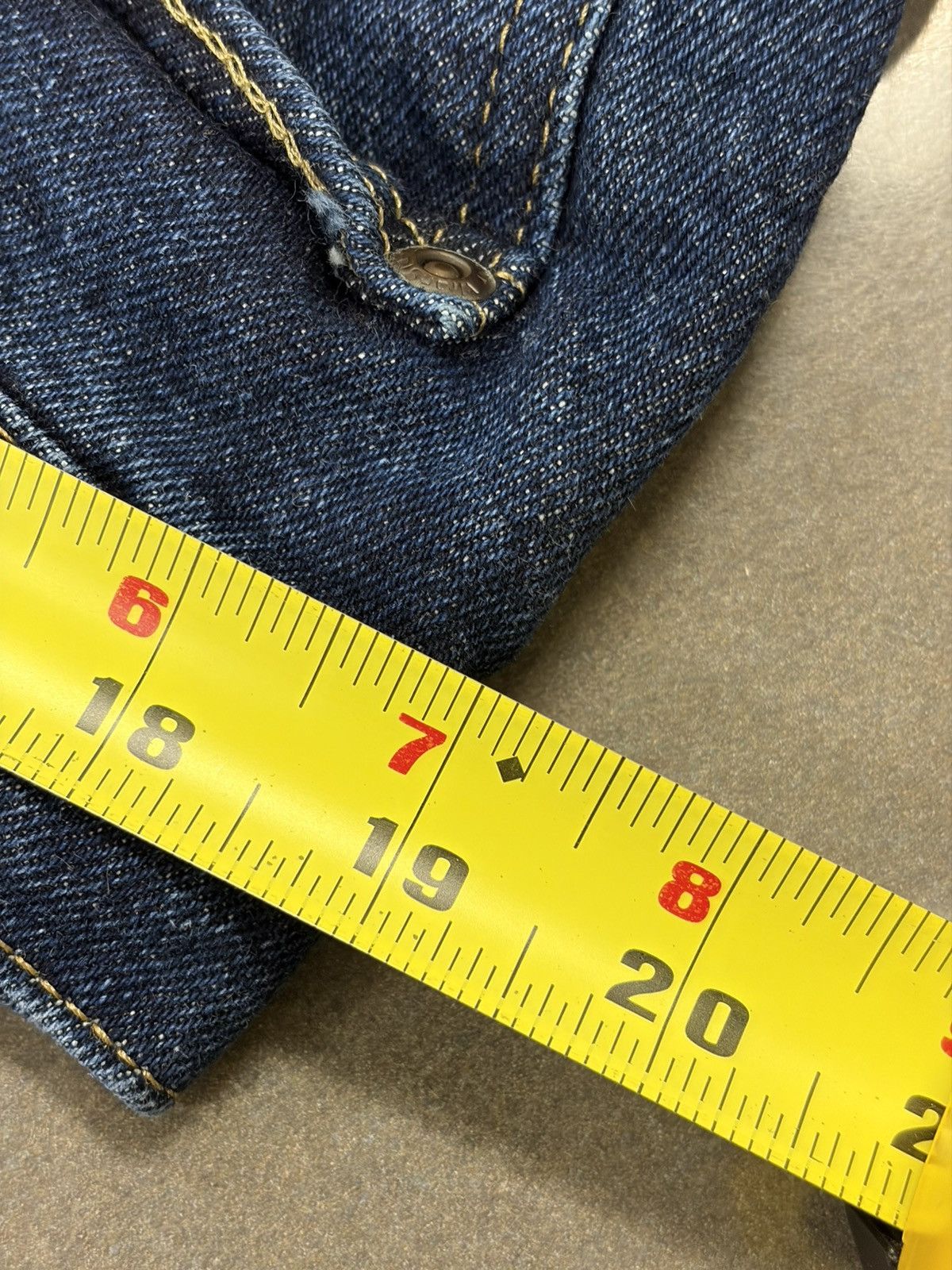 Wrangler Wrangler Jeans Mens 38x30 Dark Wash Blue Denim Straight Leg Size US 38 / EU 54 - 8 Thumbnail