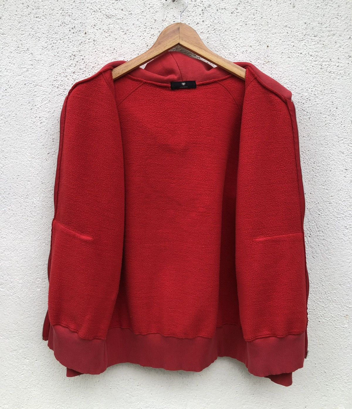 Super Lovers Super Lovers "Love Is The Message" Zip Up Hooded Sweatshirt Size US S / EU 44-46 / 1 - 5 Thumbnail