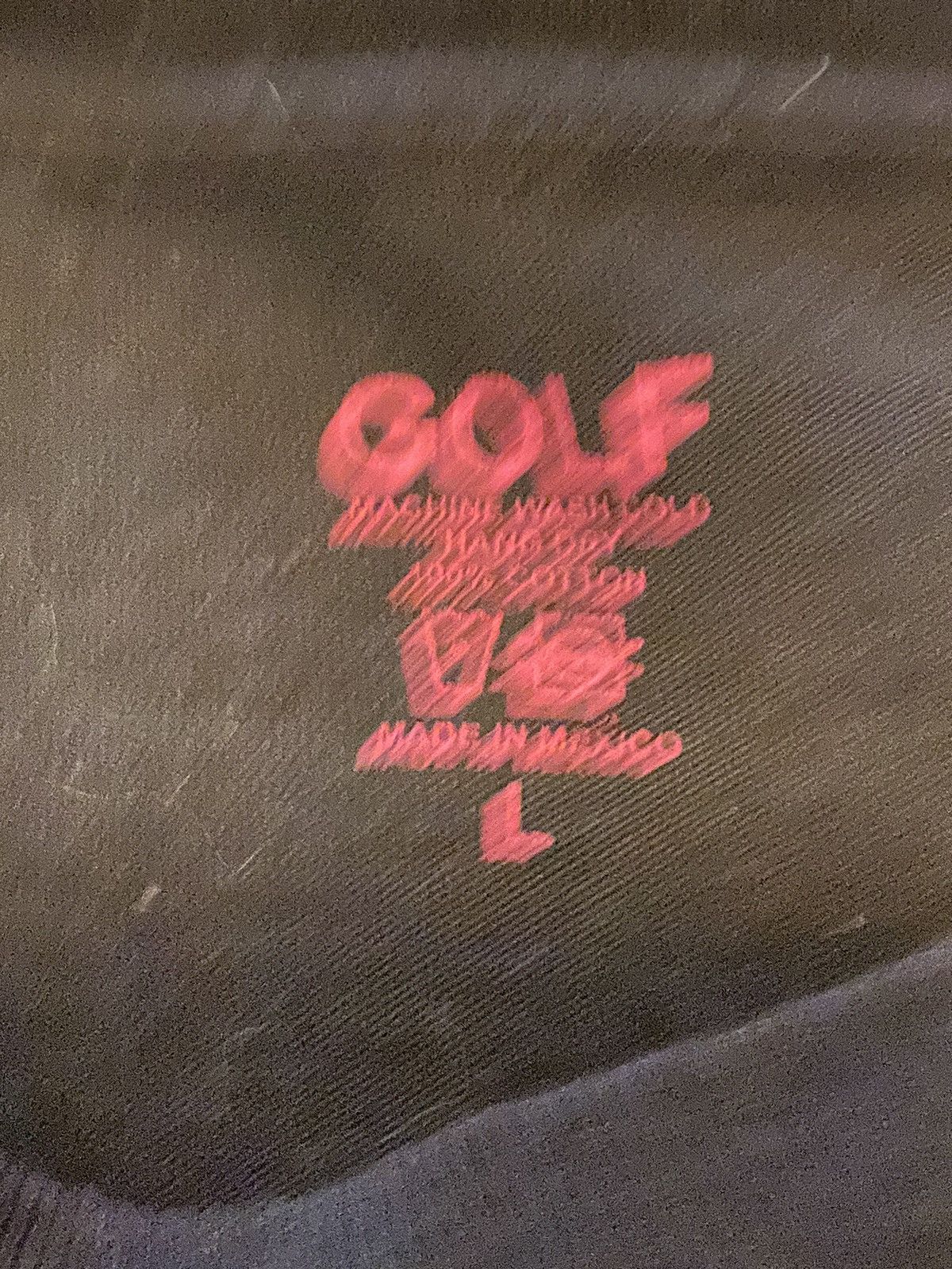 Golf Wang × Tyler The Creator WHAM TEE FROM GOLFWANG - BLACK Size US L / EU 52-54 / 3 - 3 Thumbnail