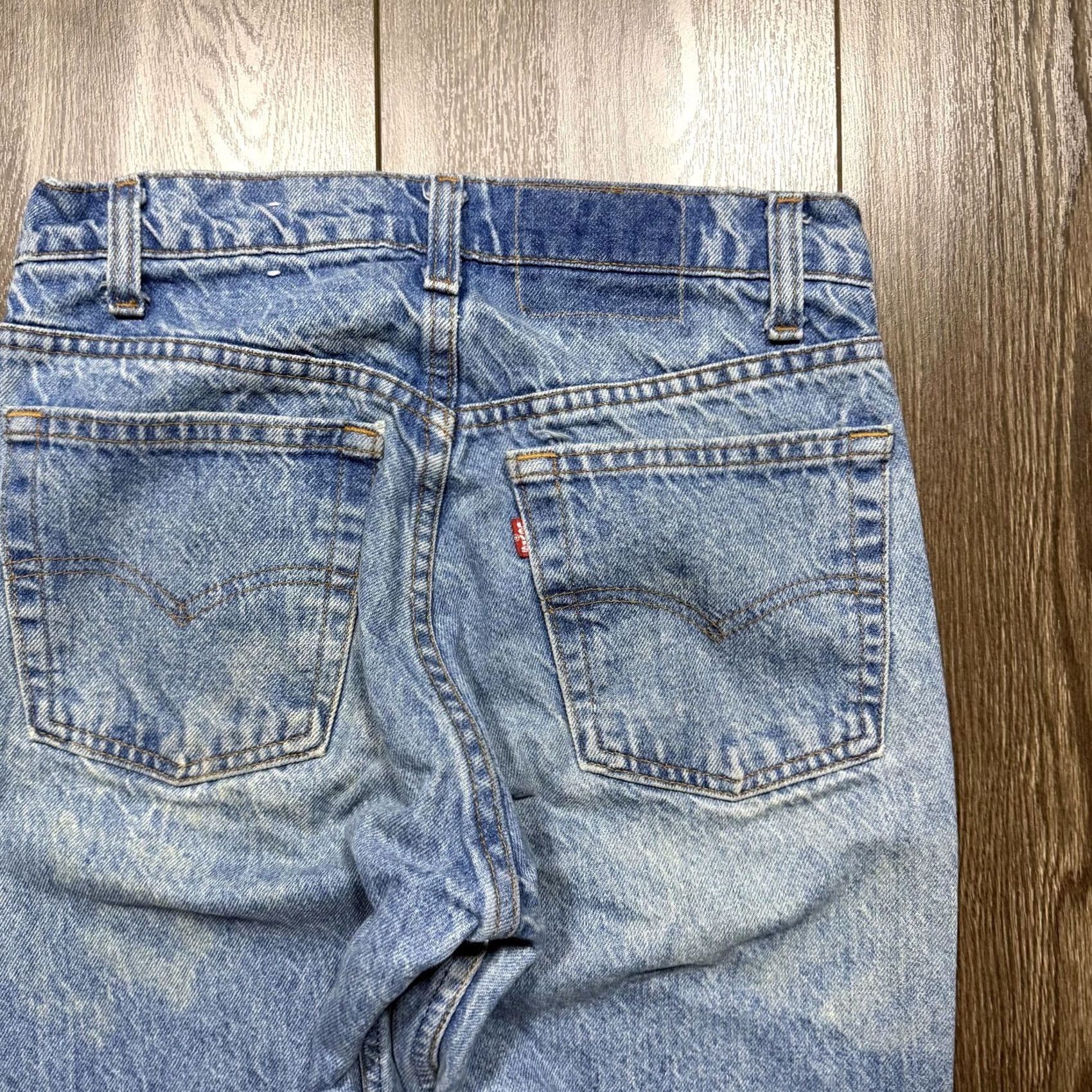 Levi's VINTAGE Levi's 505 Jeans Men 30x30 Blue Light Wash Regular Straight Denim USA Jeans Size US 30 / EU 46 - 3 Thumbnail