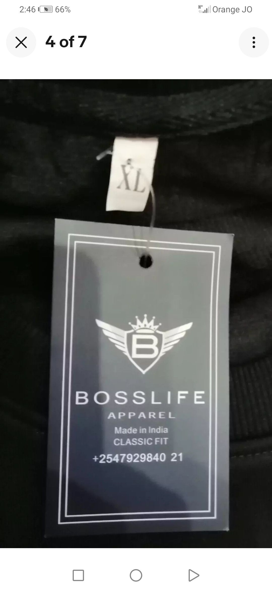 Other Men's Blouse BOSSLIFE Size US XL / EU 56 / 4 - 5 Thumbnail