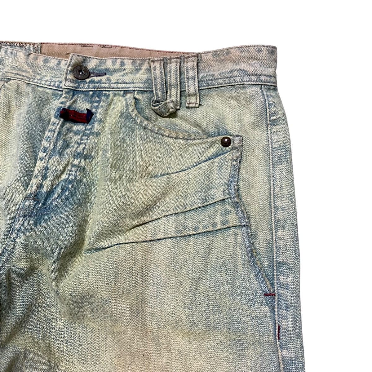 Marithe + Francois Girbaud Marithe Francois Girbaud Denim Mudwash Baggy Jeans Size US 32 / EU 48 - 5 Thumbnail