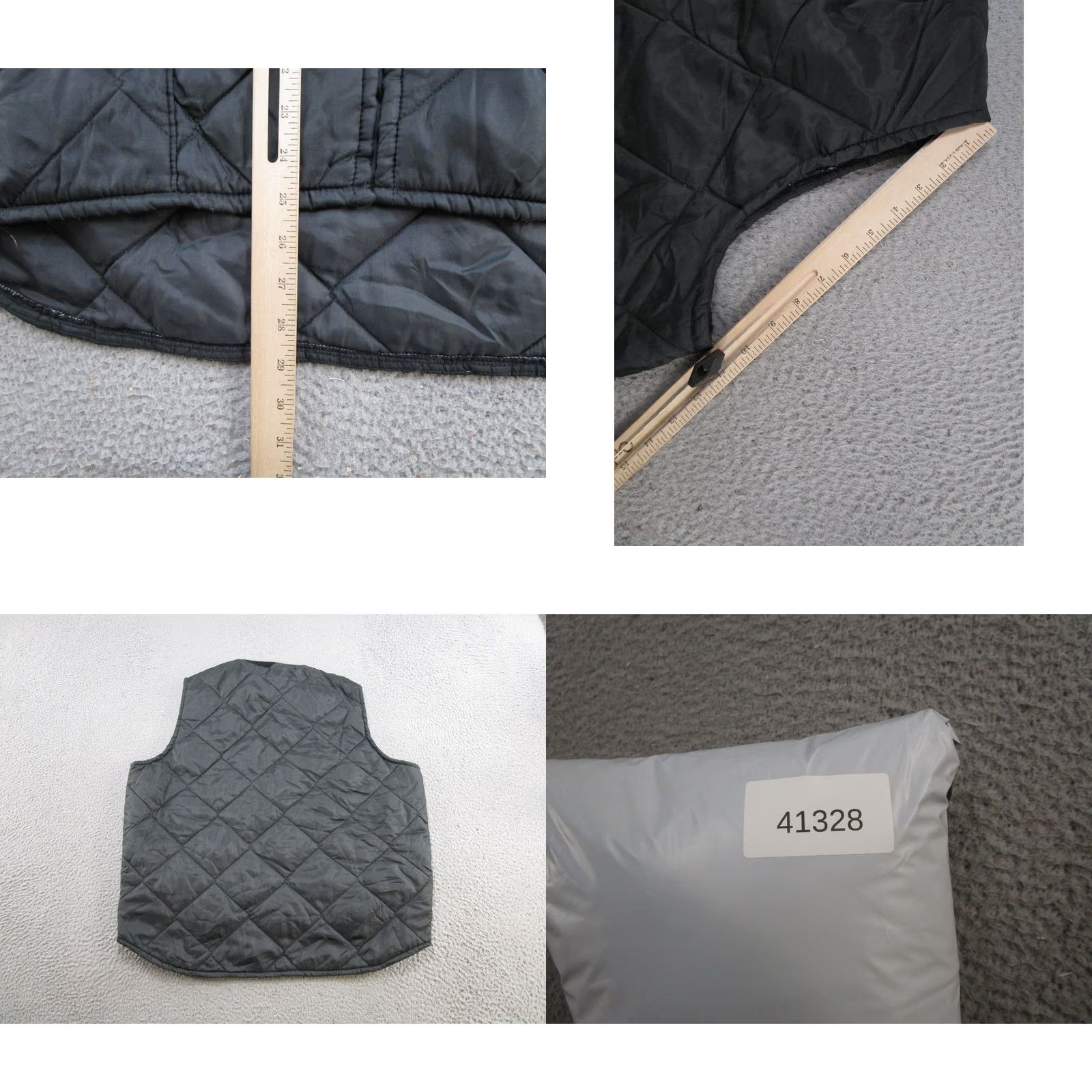 Vintage VTG 90s Big Smith Vest Sz 2XL Black Quilted Full Zip Workwear Hiking Hunting Vest Mens Size US XXL / EU 58 / 5 - 8 Thumbnail