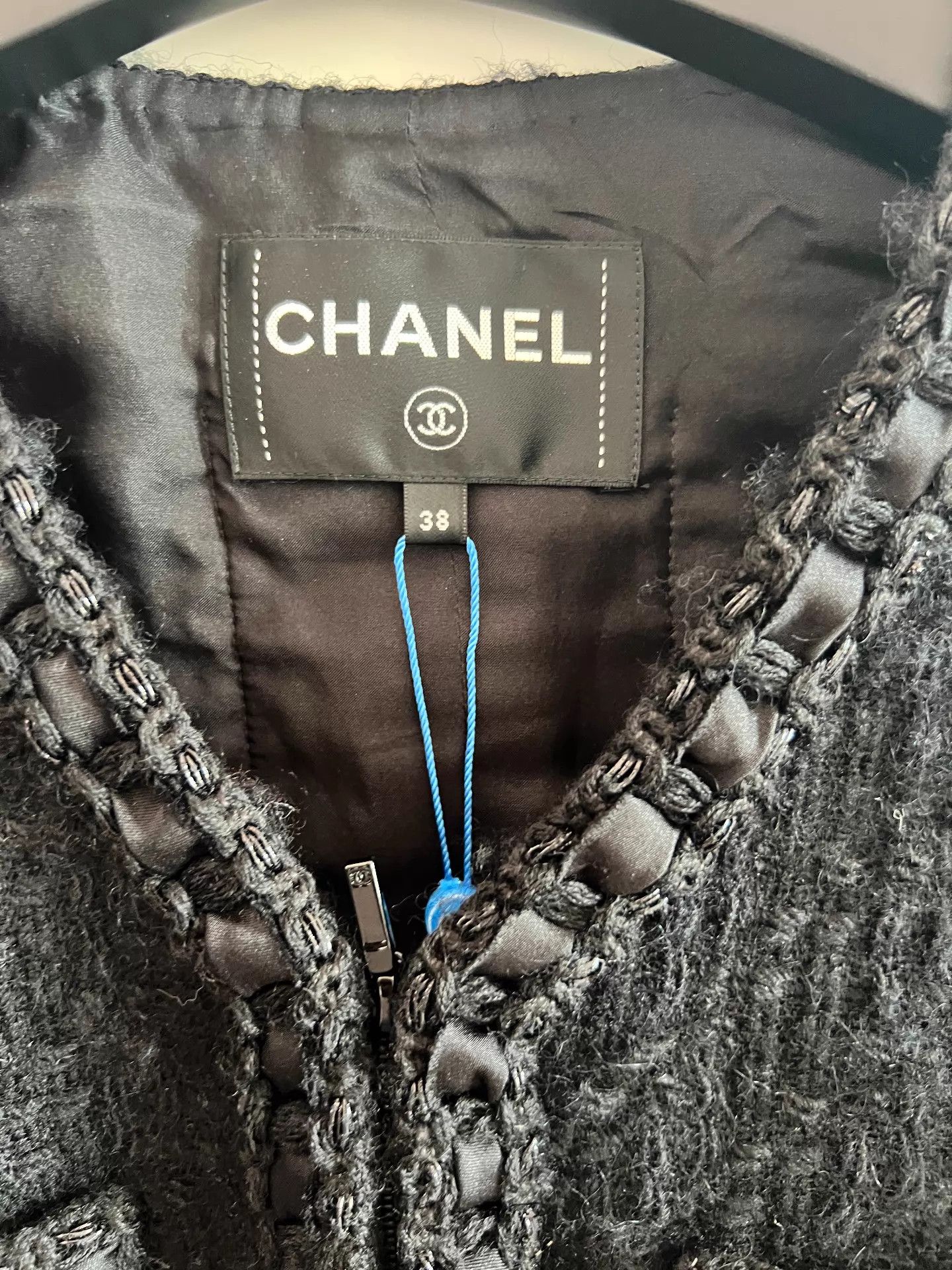 Chanel Chanel Black Jacket Size 38 Size S / US 4 / IT 40 - 5 Thumbnail