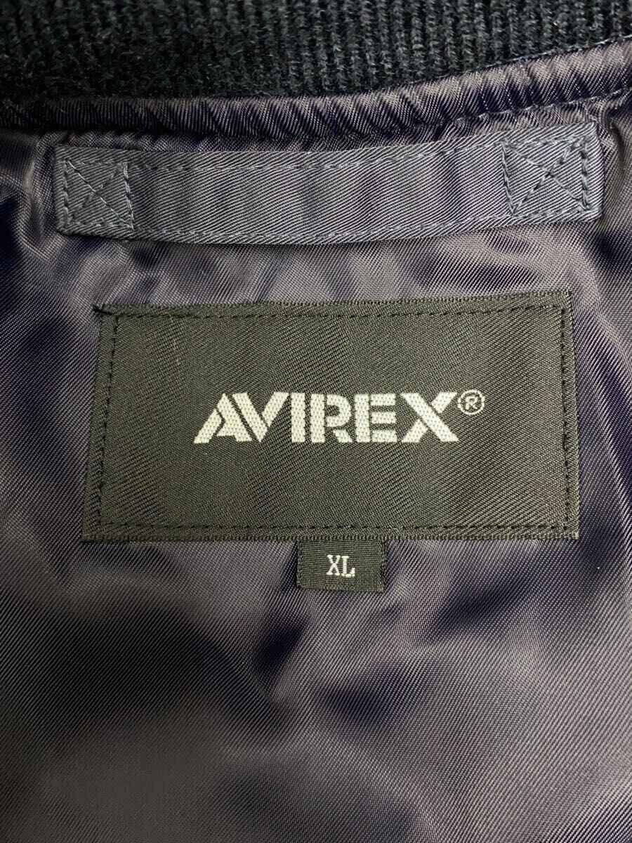 Avirex Avirex Polyester Flight Jacket Navy Size US XL / EU 56 / 4 - 3 Thumbnail