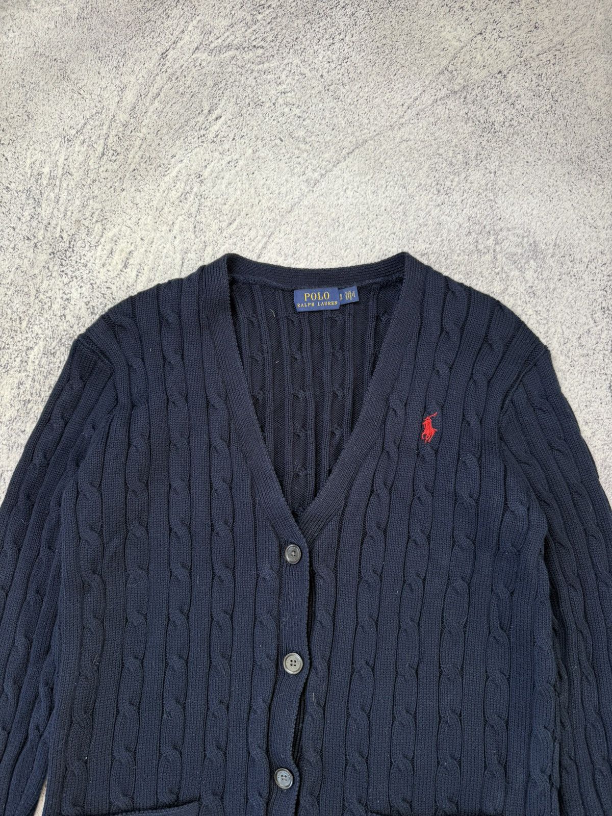Polo Ralph Lauren Vintage Polo Ralph Lauren Knit Sweater Cardigan Y2K Size S / US 4 / IT 40 - 6 Thumbnail