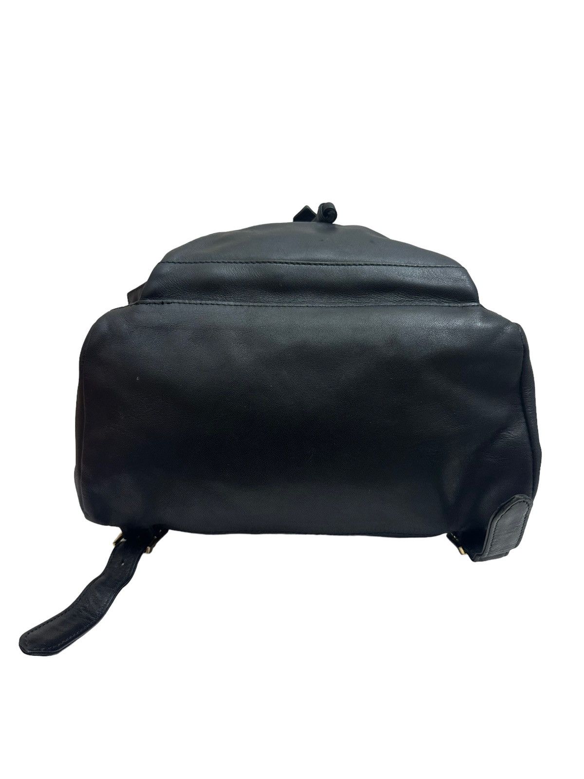 Genuine Leather × Versace Gianni Versace Medusa Logo Leather Backpack Size ONE SIZE - 6 Thumbnail