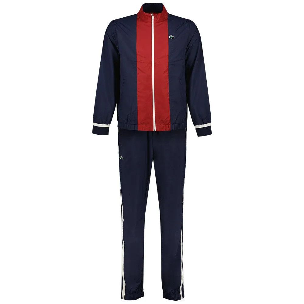 Lacoste o1s22i1n1124 Sporty Jumpsuit in Blue & Red Size US 36 / EU 52 - 1 Thumbnail
