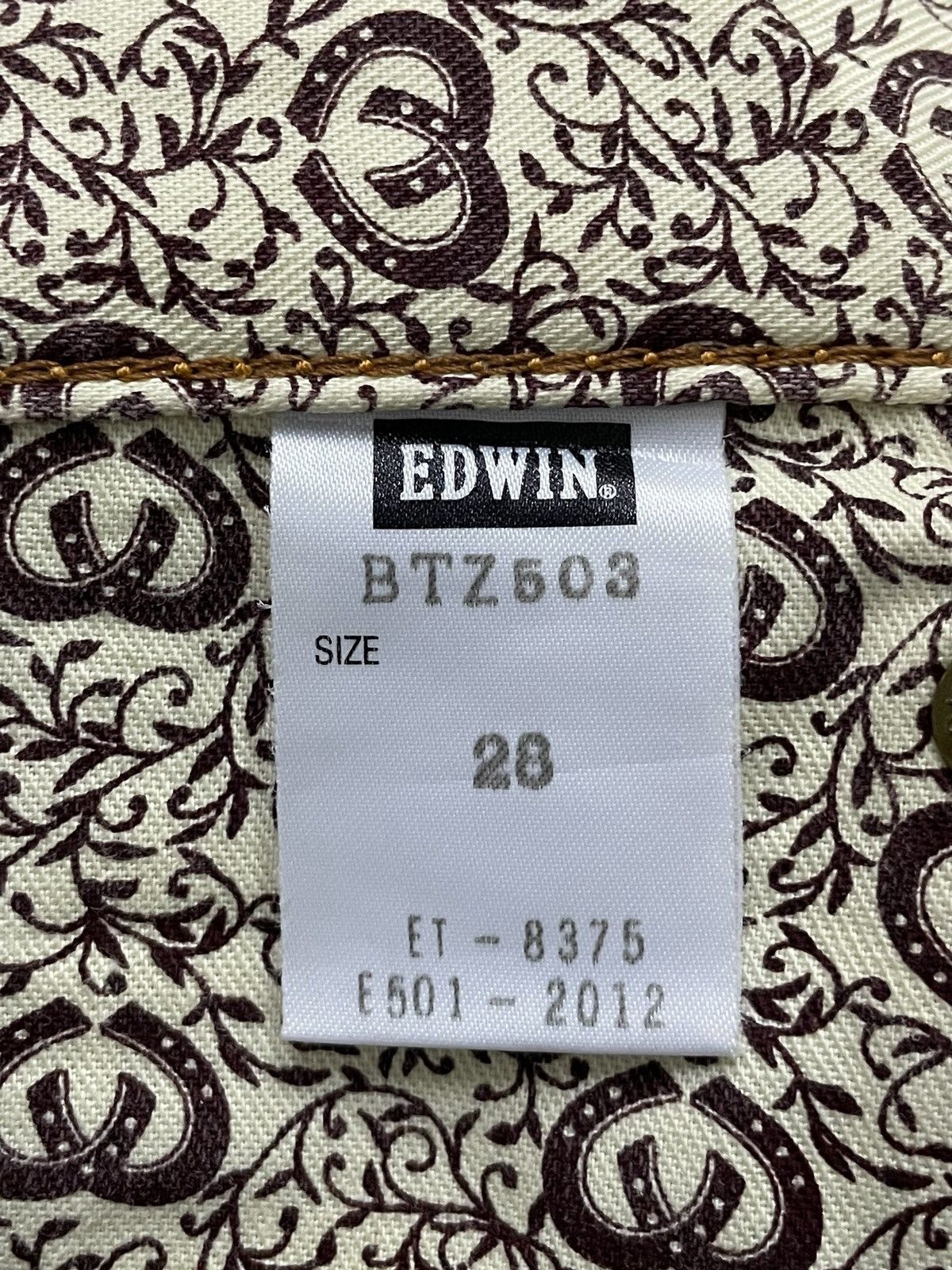 Edwin × Hysteric Glamour × Le Grande Bleu (L.G.B.) Edwin 503 Blue Trip Surf Edition Patched Flared Jeans Size US 30 / EU 46 - 24 Thumbnail