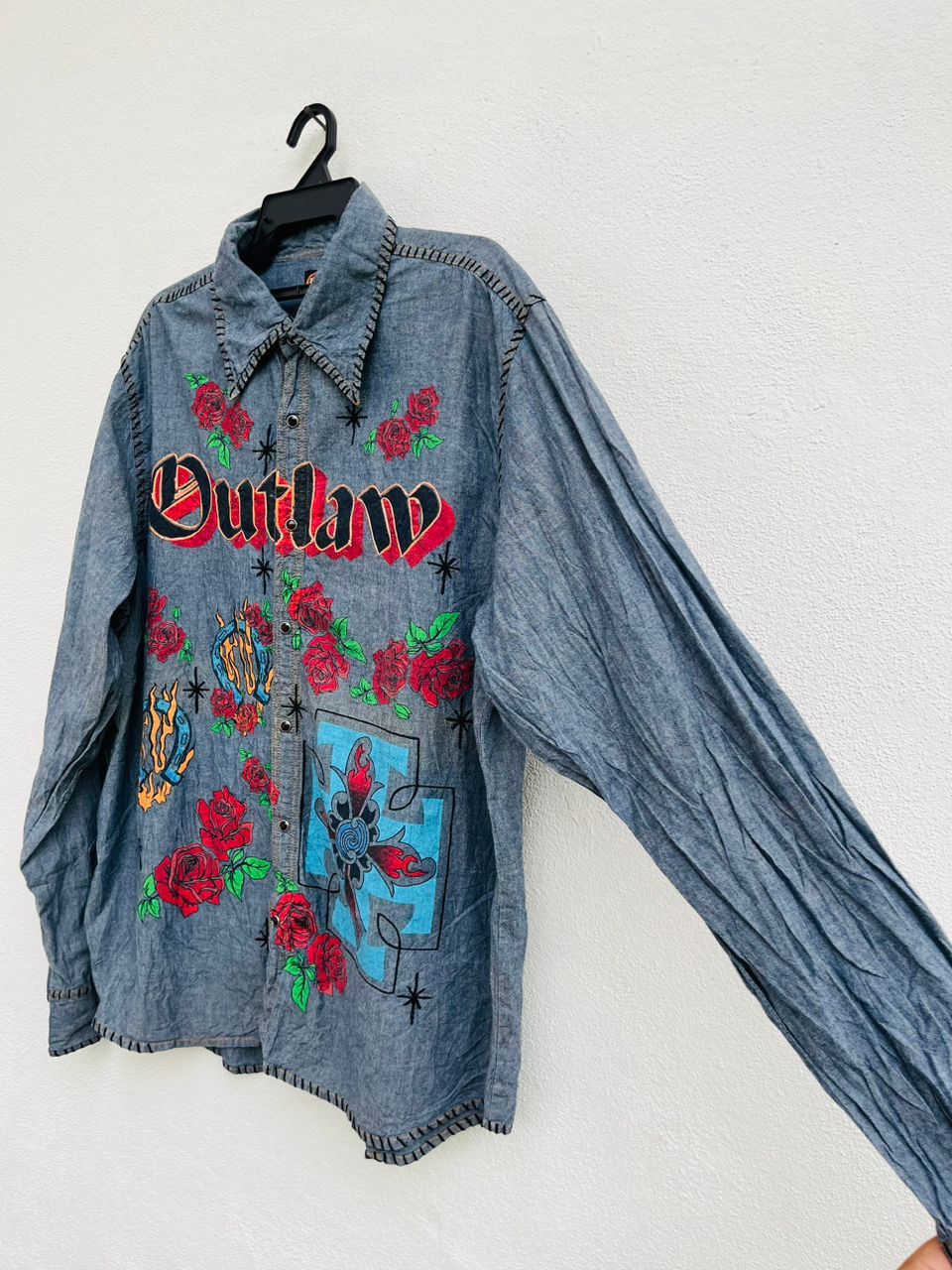 Japanese Brand Vintage Outlaw Martini Ranch Designer Fashion Style Size US XL / EU 56 / 4 - 6 Thumbnail
