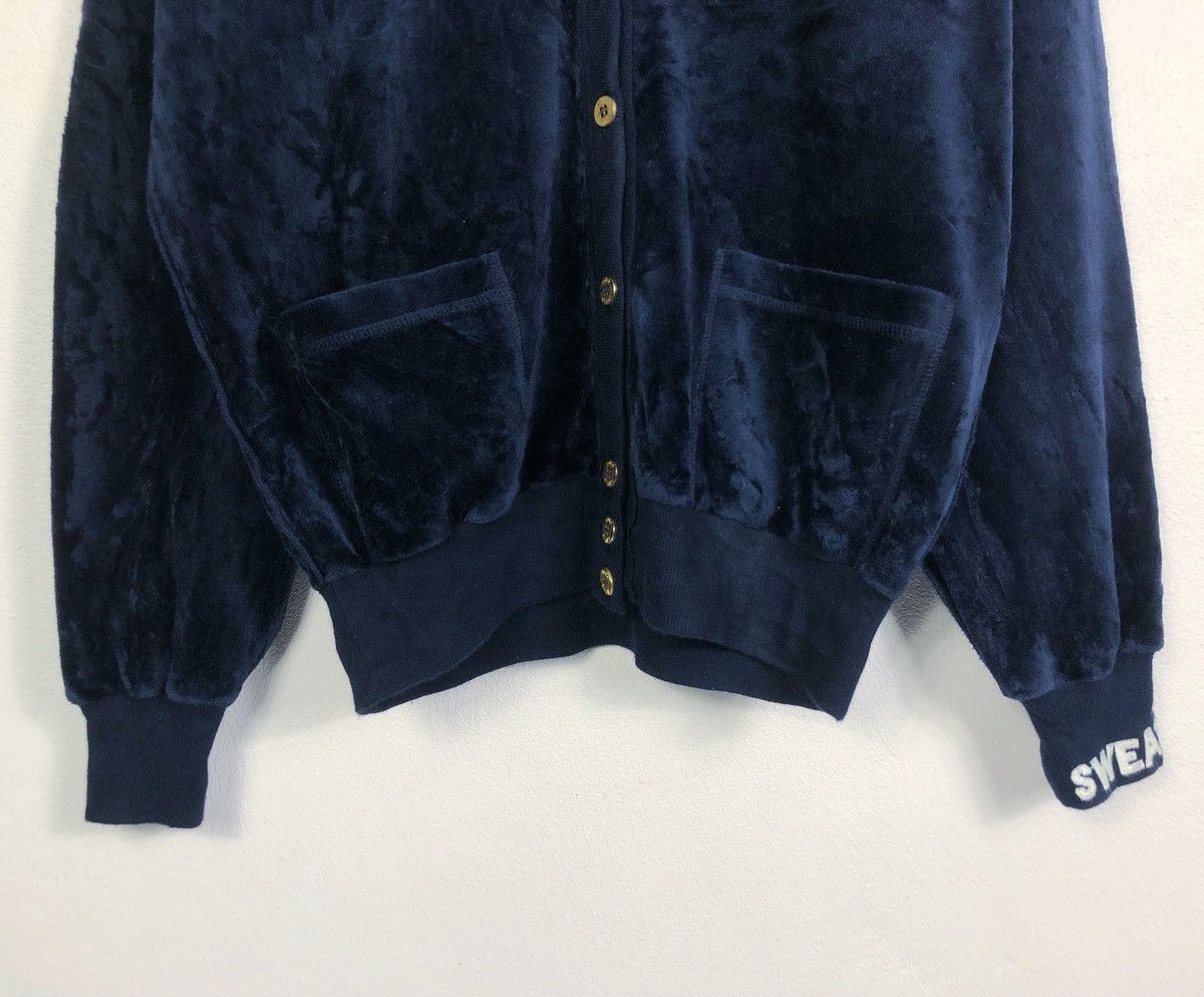 Sonia Rykiel Vintage Sonia Rykiel Velvet Sweatshirt Made in France Size M / US 6-8 / IT 42-44 - 3 Thumbnail
