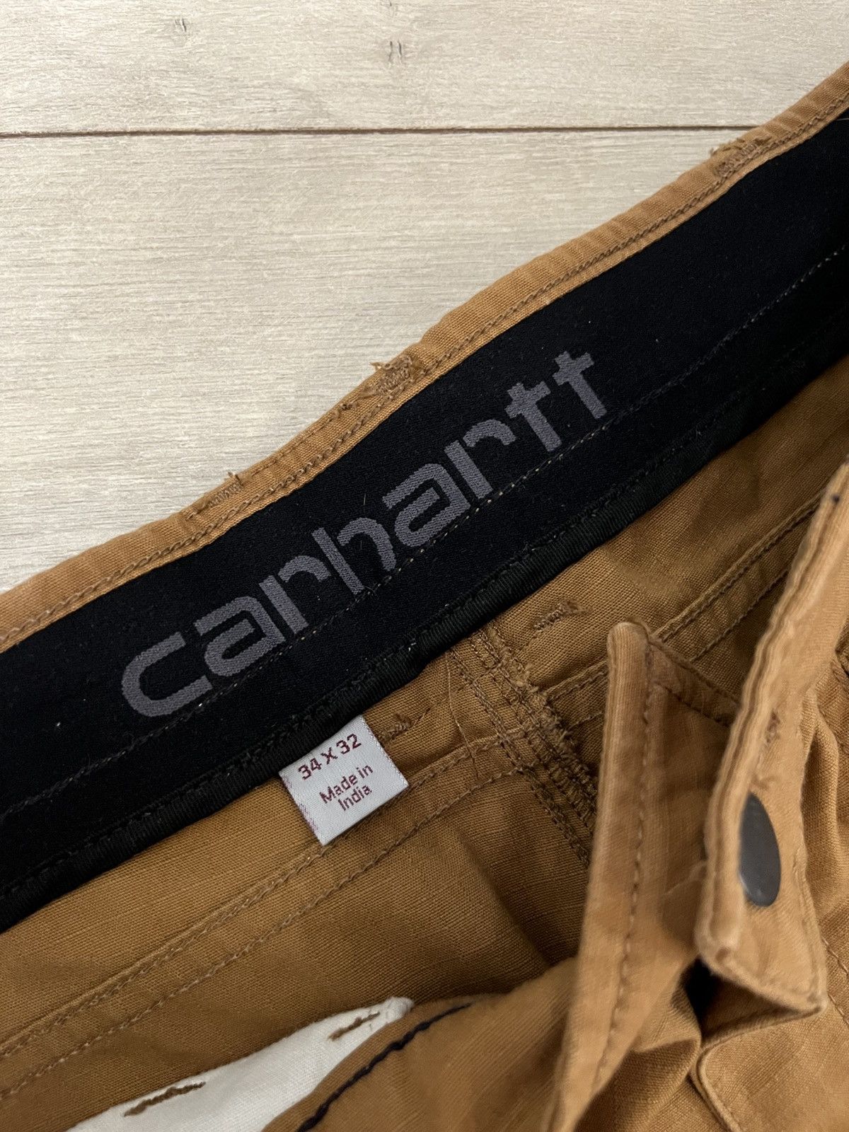 Carhartt 🔥90’s Carhartt Double Knee Cargo Y2k Carpenters Work Pants Size US 34 / EU 50 - 13 Thumbnail