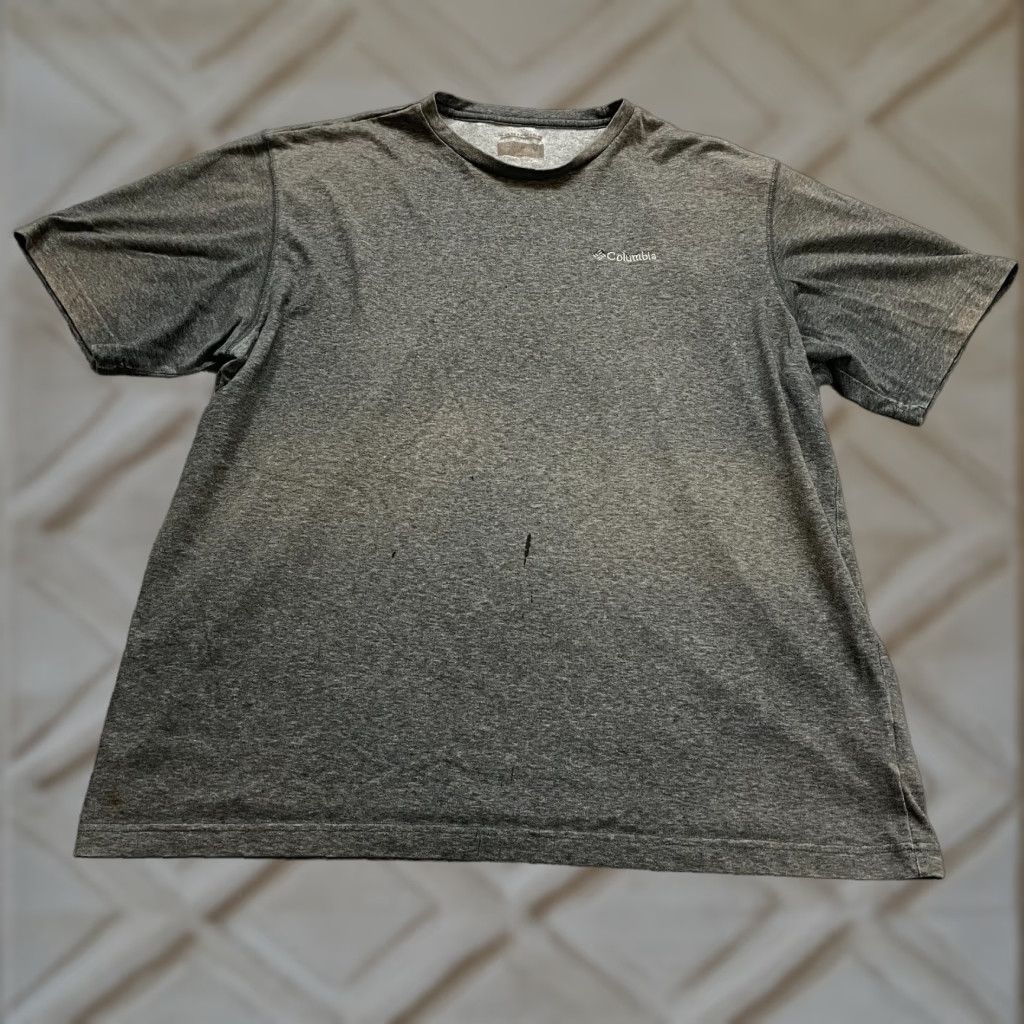 Vintage Columbia Omni Wick T-Shirt Mens 2XL Gray Crew Neck Short Sleeve Soft Active Tee Size US XXL / EU 58 / 5 - 1 Thumbnail