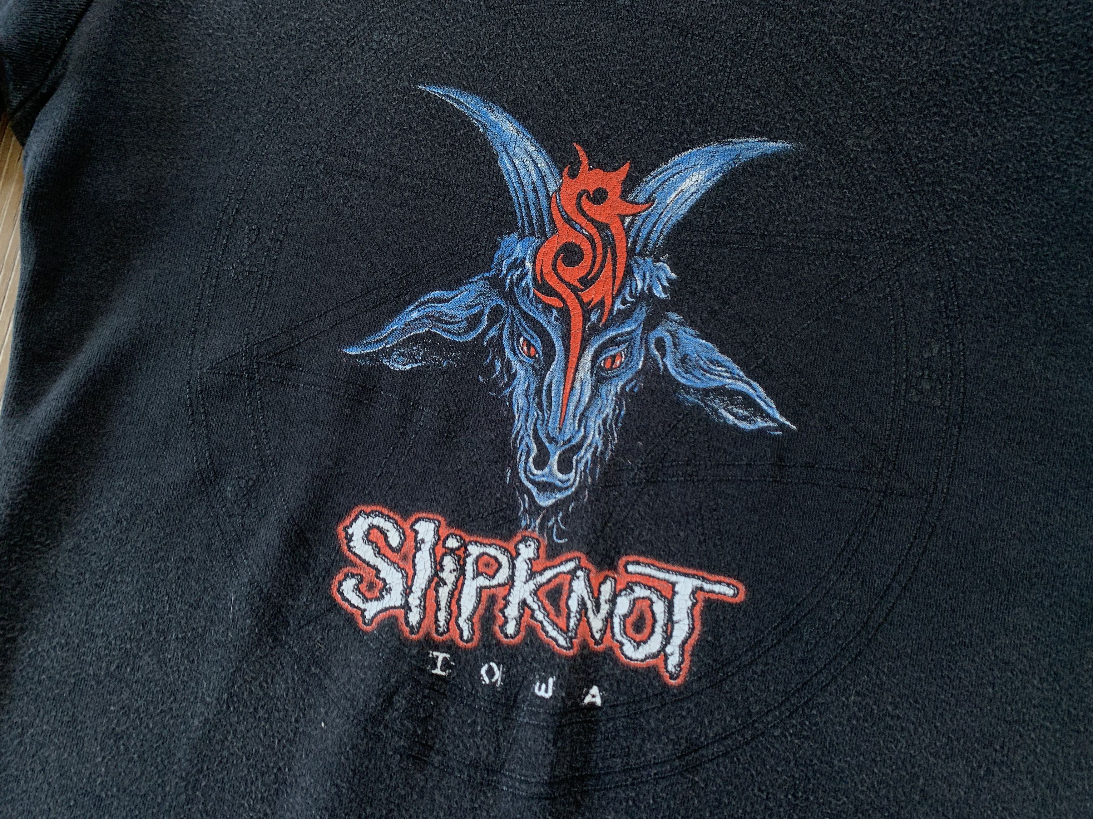Slipknot Vintage Slipknot Lowa Goat Logo Long Sleeve T-Shirt Size XS / US 0-2 / IT 36-38 - 5 Thumbnail