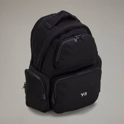 Adidas × Y-3 Adidas Y-3 Utility Heavy Duty Embroidered Backpack Y3 IR5788 Size ONE SIZE - 1 Thumbnail