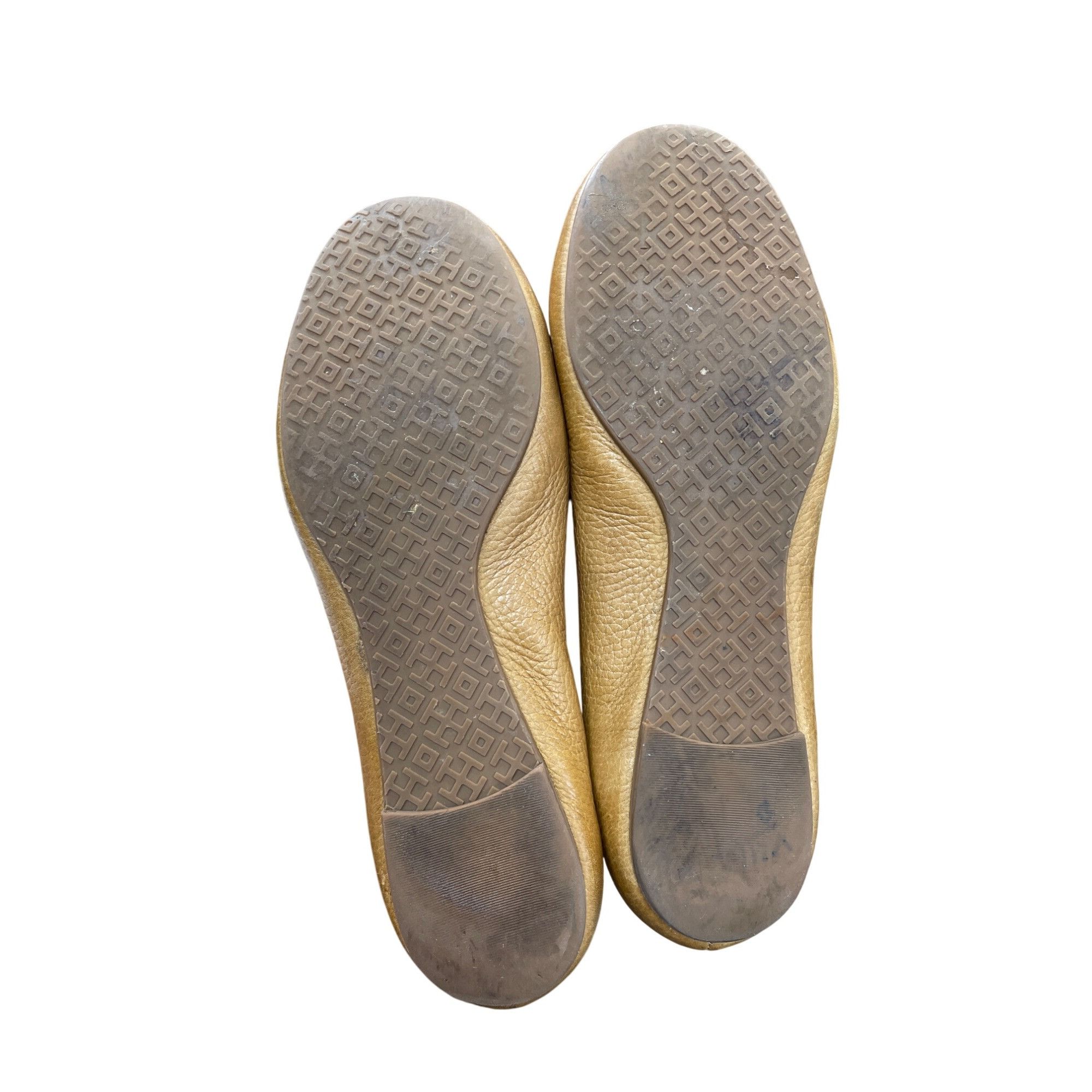 Tory Burch Tory Burch Womens Brown Leather Slip-On Flats Size 7M SKU 91 Size US 7 / IT 37 - 5 Thumbnail