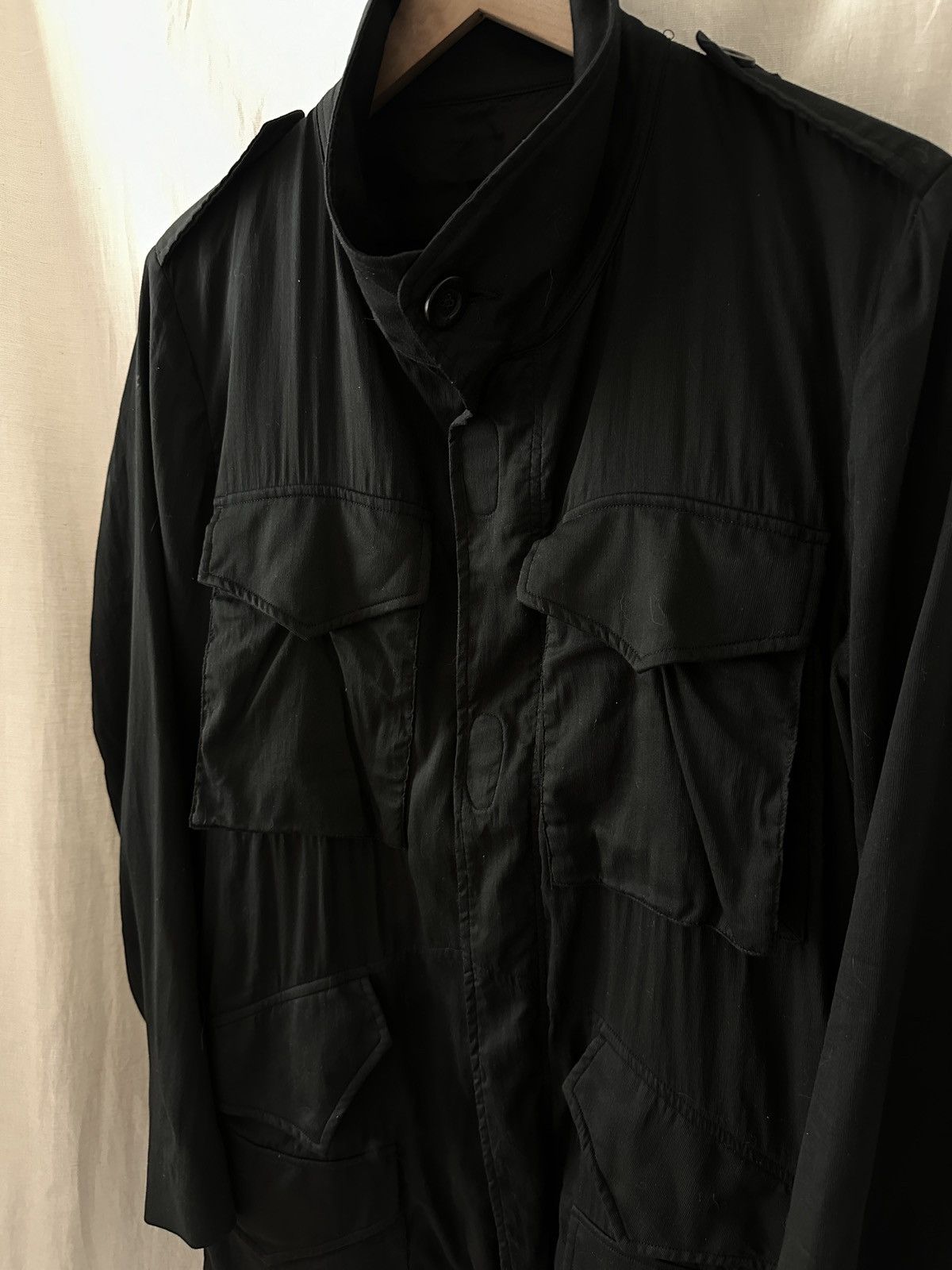 Rick Owens Rick Owens Archive Silk Blend M-65 Jacket SS08 Creatch Size US M / EU 48-50 / 2 - 2 Thumbnail