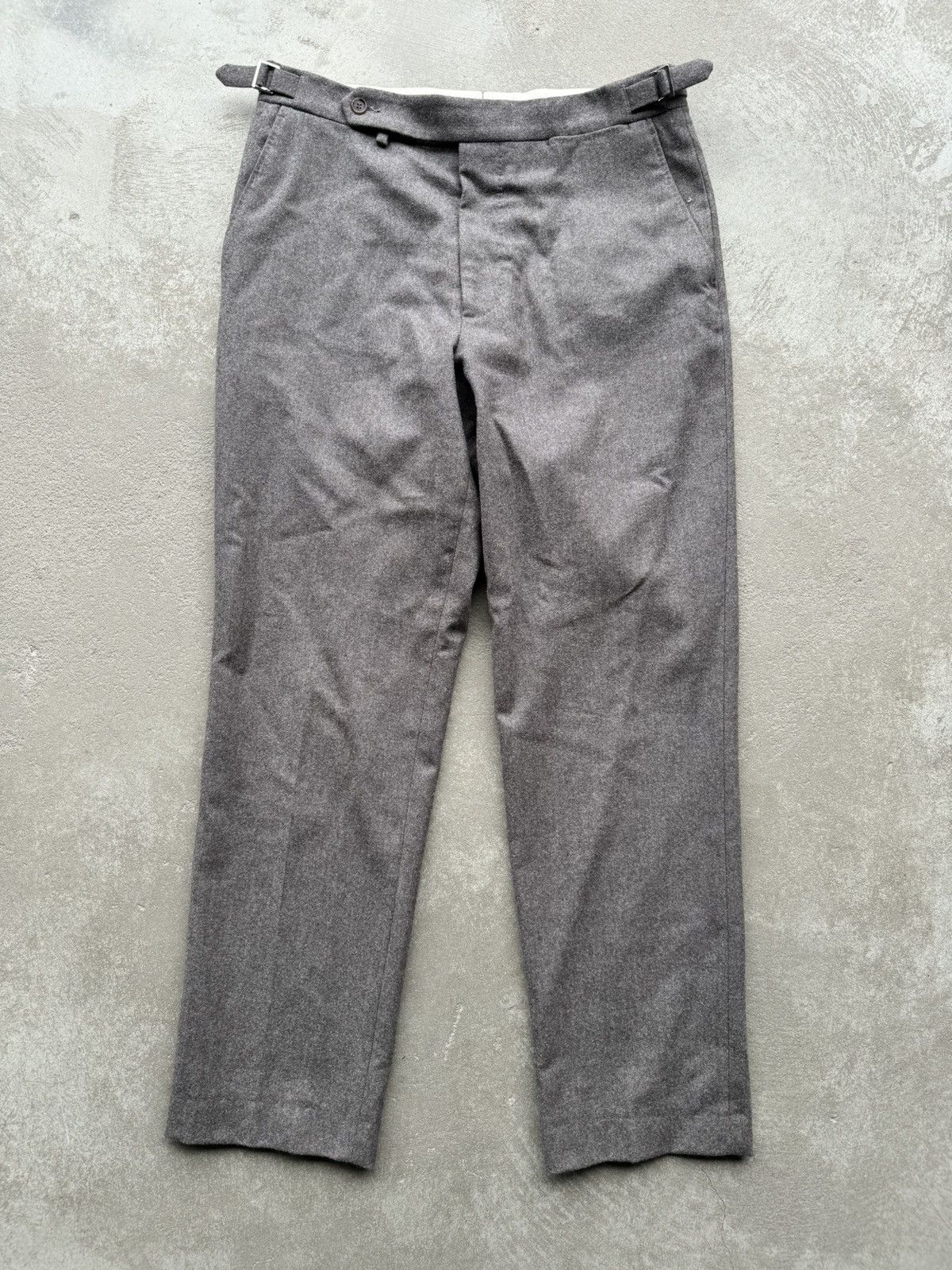 image of Berg Berg Berg & Berg Lana Wool 100% Pants Elegant, Men's (Size 31)
