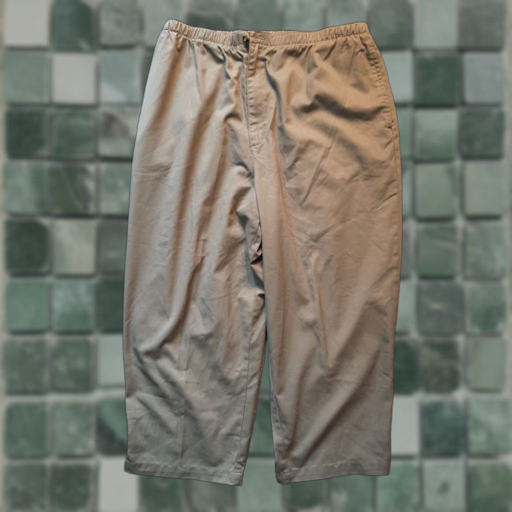 MooRER Jennifer Moore Pants Womens Size 16 Beige Stretch Size 16 Regular Beige Pants Women Stretch Full Length Size 38" / US 16 / IT 52 - 1 Thumbnail
