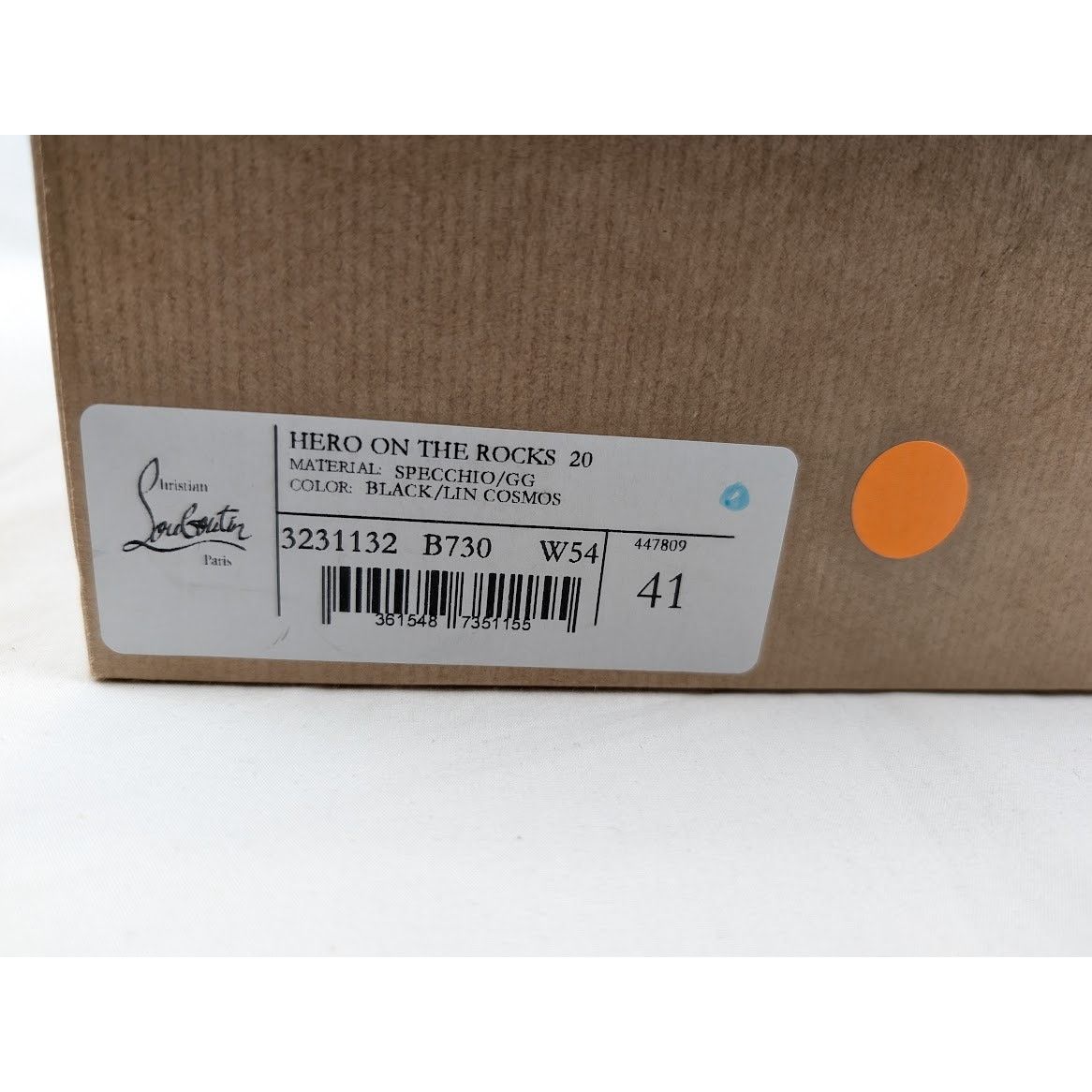 Christian Louboutin o1rshd1 Hero on the Rocks 20 Shoe Boots in Black Size US 8 / EU 41 - 21 Thumbnail