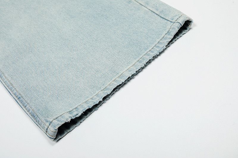 Jean American retro high street wide-leg washed jeans for men Size US 32 / EU 48 - 6 Thumbnail