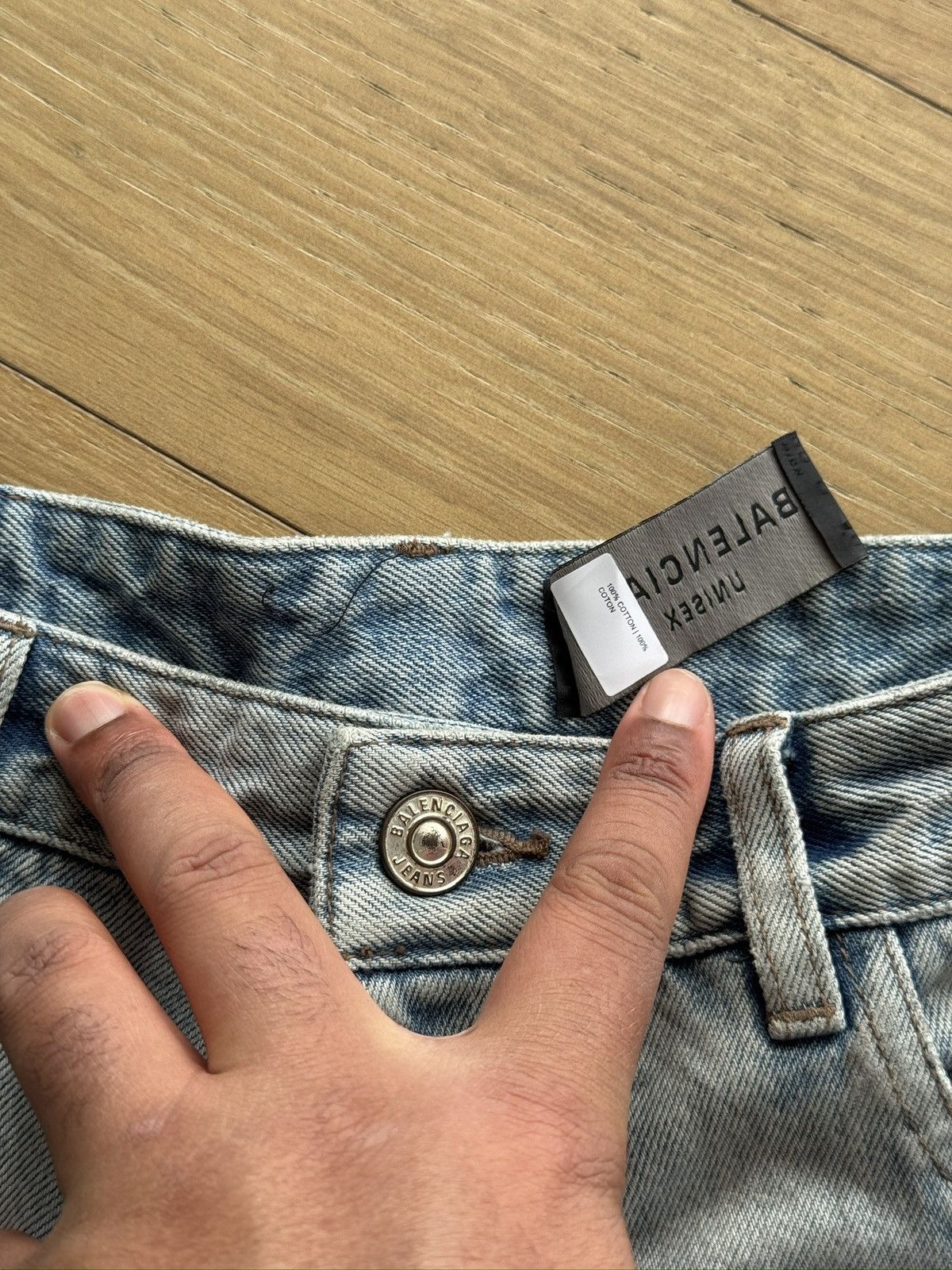 Balenciaga BALENCIAGA BAGGY DENIM Size US 32 / EU 48 - 6 Thumbnail