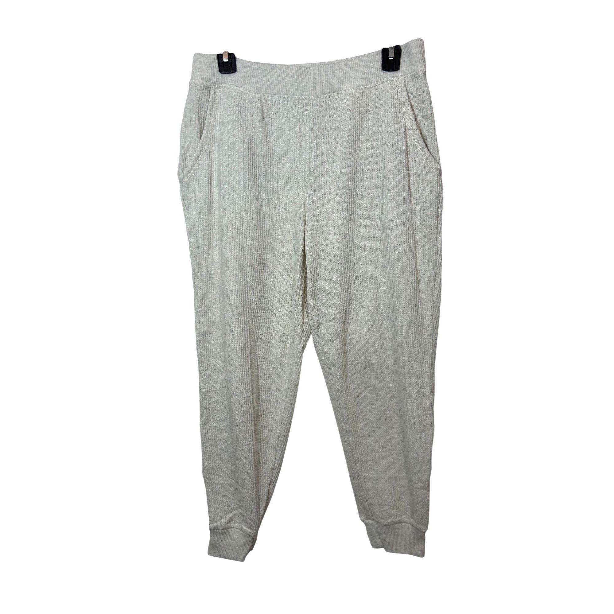 Other Aerie Women’s Joggers Sweatpants AEO M Light Grey Relaxation Size 31" - 1 Thumbnail