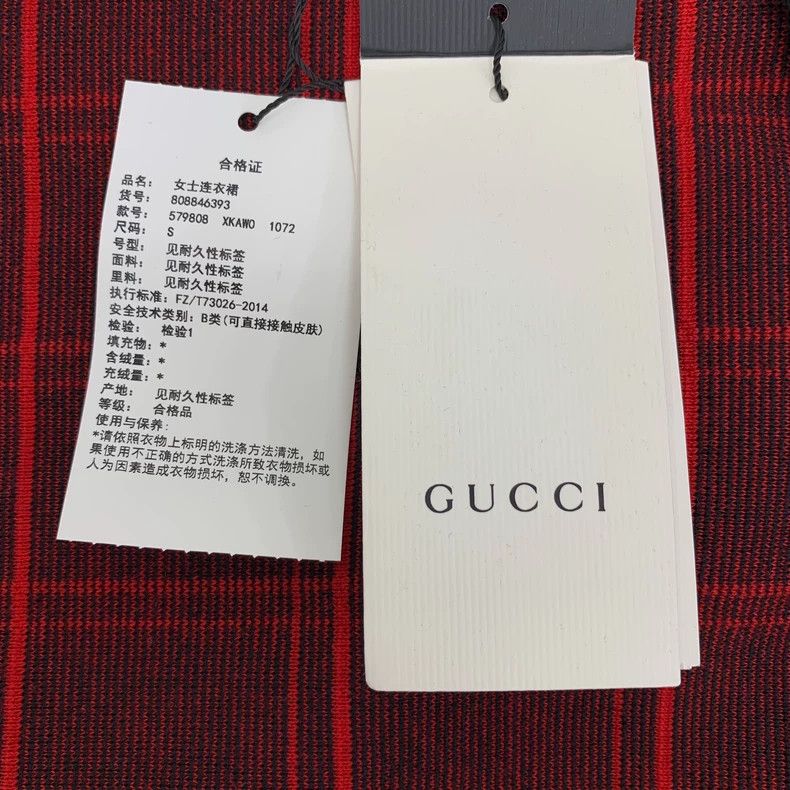 Gucci Gucci Color-blocked pocket horse buckle plaid wool round n Size S / US 4 / IT 40 - 8 Thumbnail
