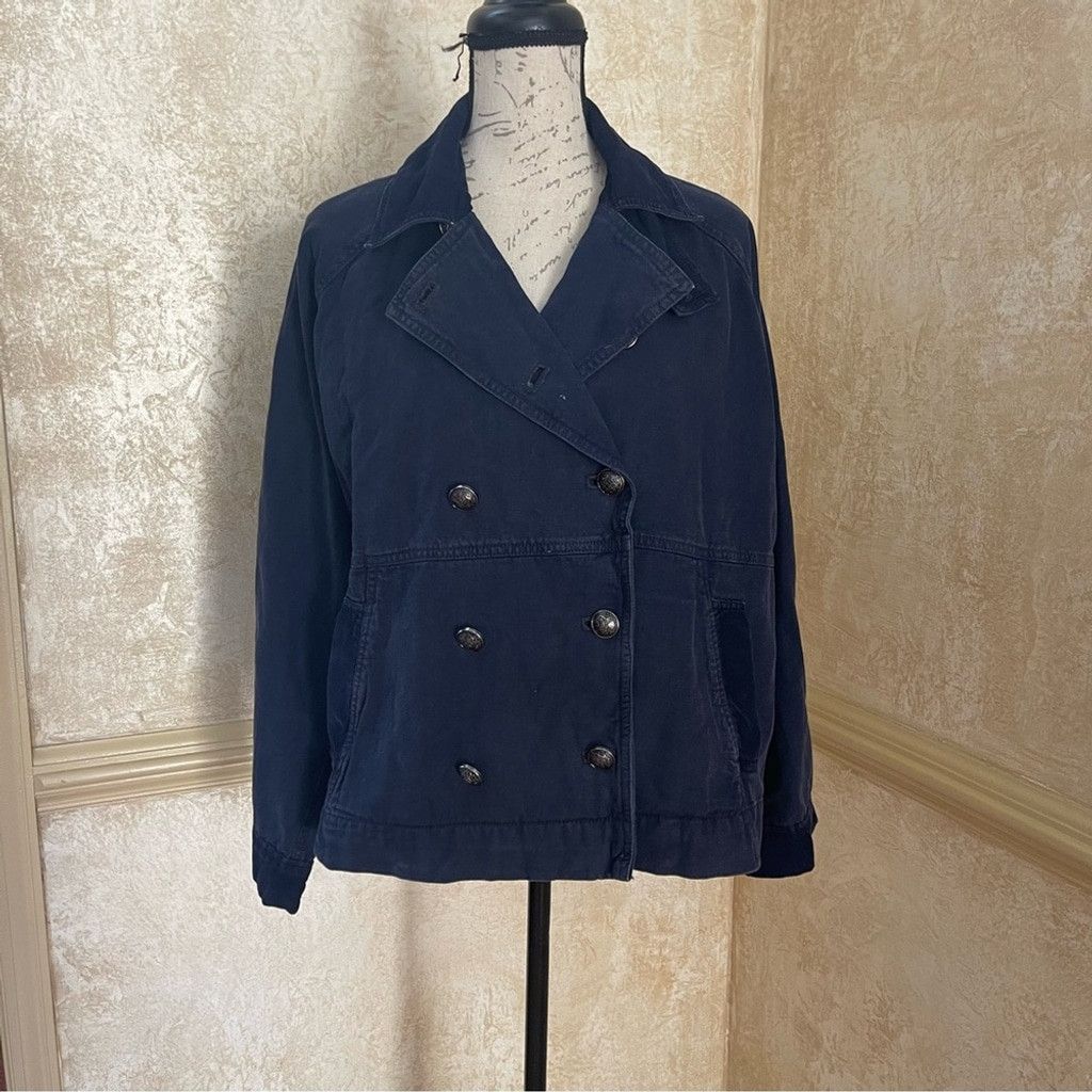 Free People Free People We The Free Viva Surplus Denim Jean Jacket M Size XXS / US 00 / IT 34 - 3 Thumbnail
