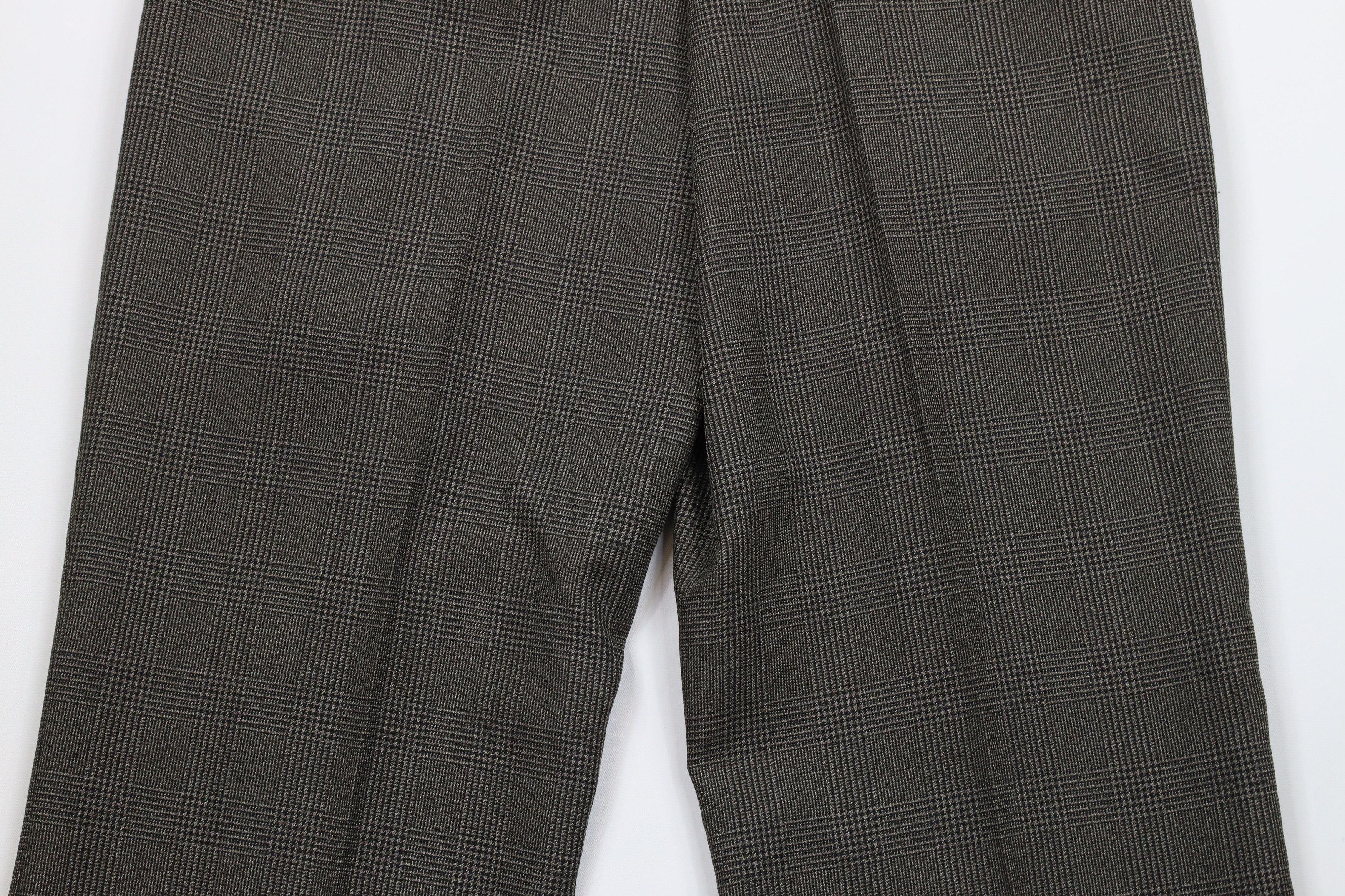 Vintage Deadstock Vintage 90s Streetwear Wide Leg Pants Houndstooth Size US 32 / EU 48 - 12 Thumbnail