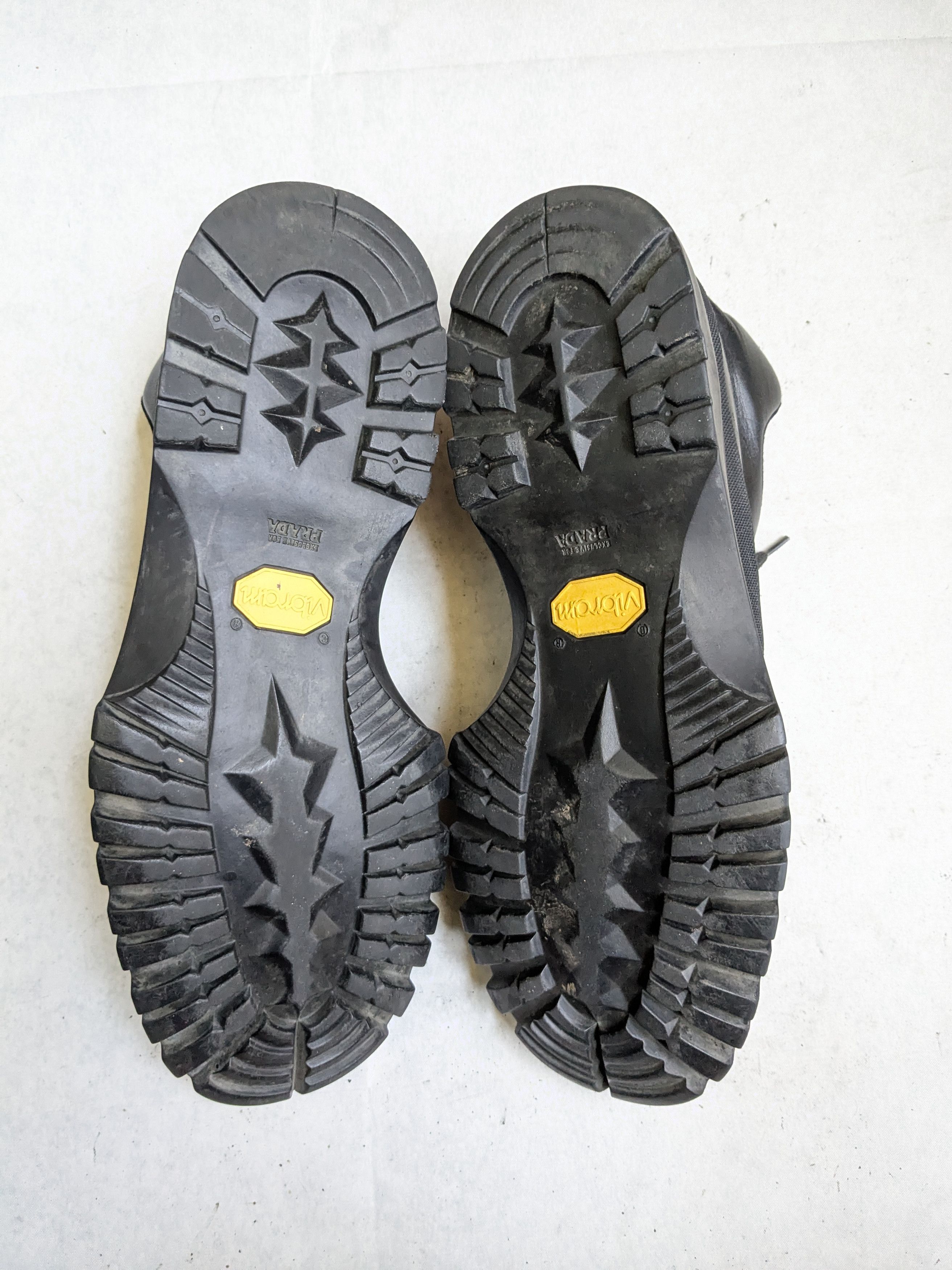 Prada Prada Sneakers Black 13 Leather Y2K Platform Vibram Size US 13 / EU 46 - 12 Thumbnail