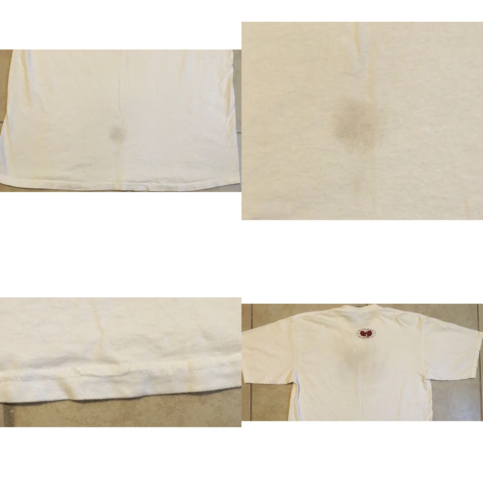 Vintage VINTAGE Wu Wear Shirt XL 90s Hip Hop New York City USA Rap Tee 80s 90s Mobb Deep Raekwon Method Man Redman Tupac Rza Gza Forever NYC Mens XL White Size US XL / EU 56 / 4 - 9 Thumbnail