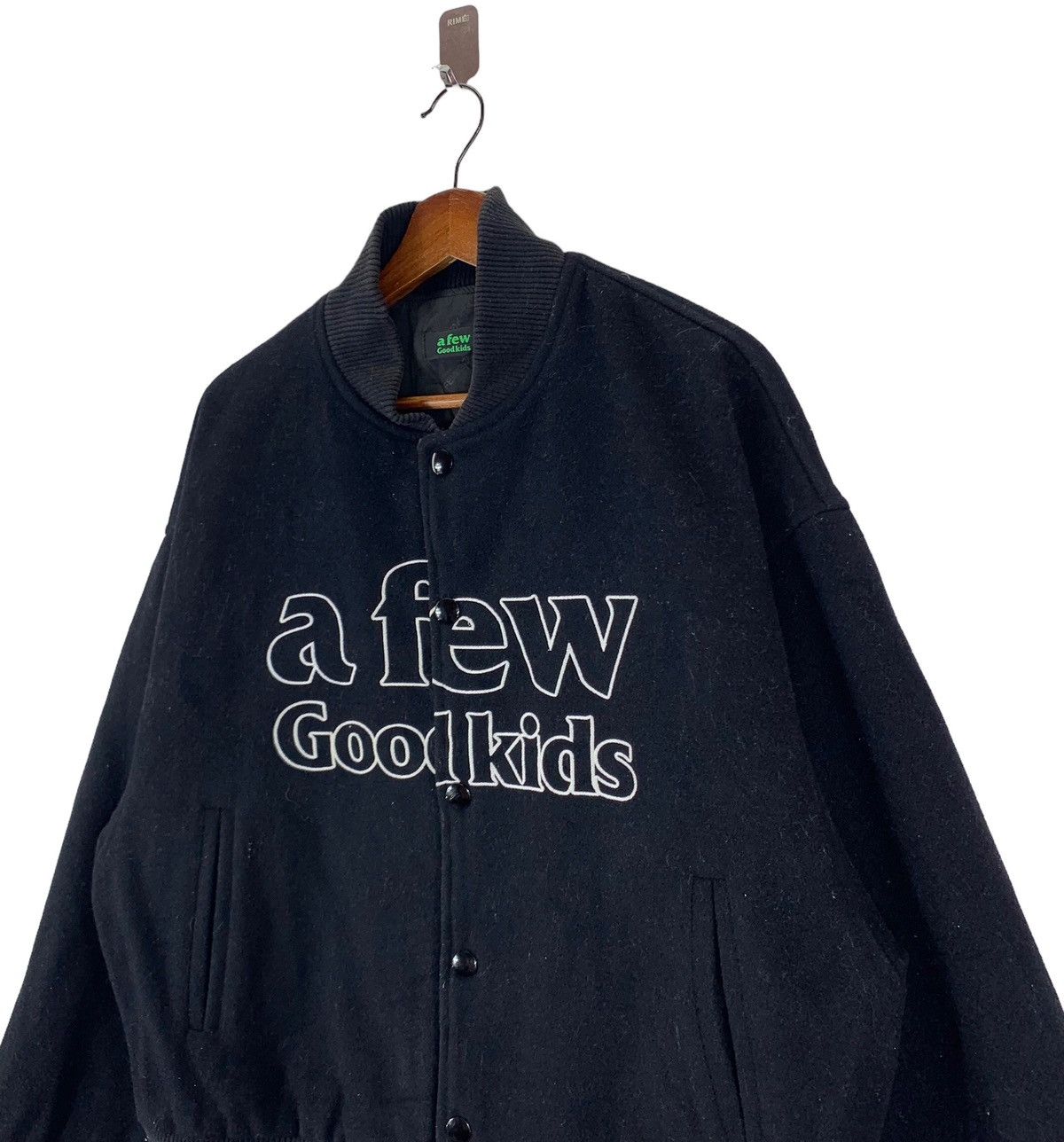 Japanese Brand × Vintage VINTAGE A FEW GOOD KIDS VARSITY BOMBER JACKET Size US M / EU 48-50 / 2 - 6 Thumbnail