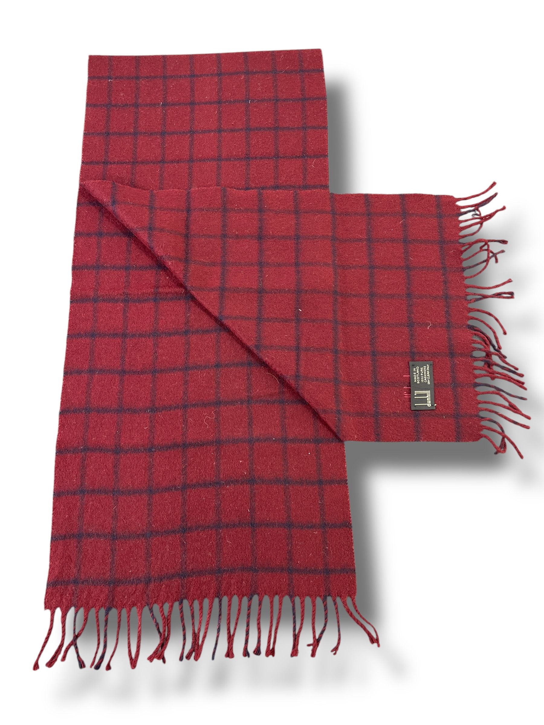 Alfred Dunhill Alfred Dunhill Cashmere Scarf / Muffler / Neckwear T187 Size ONE SIZE - 3 Thumbnail