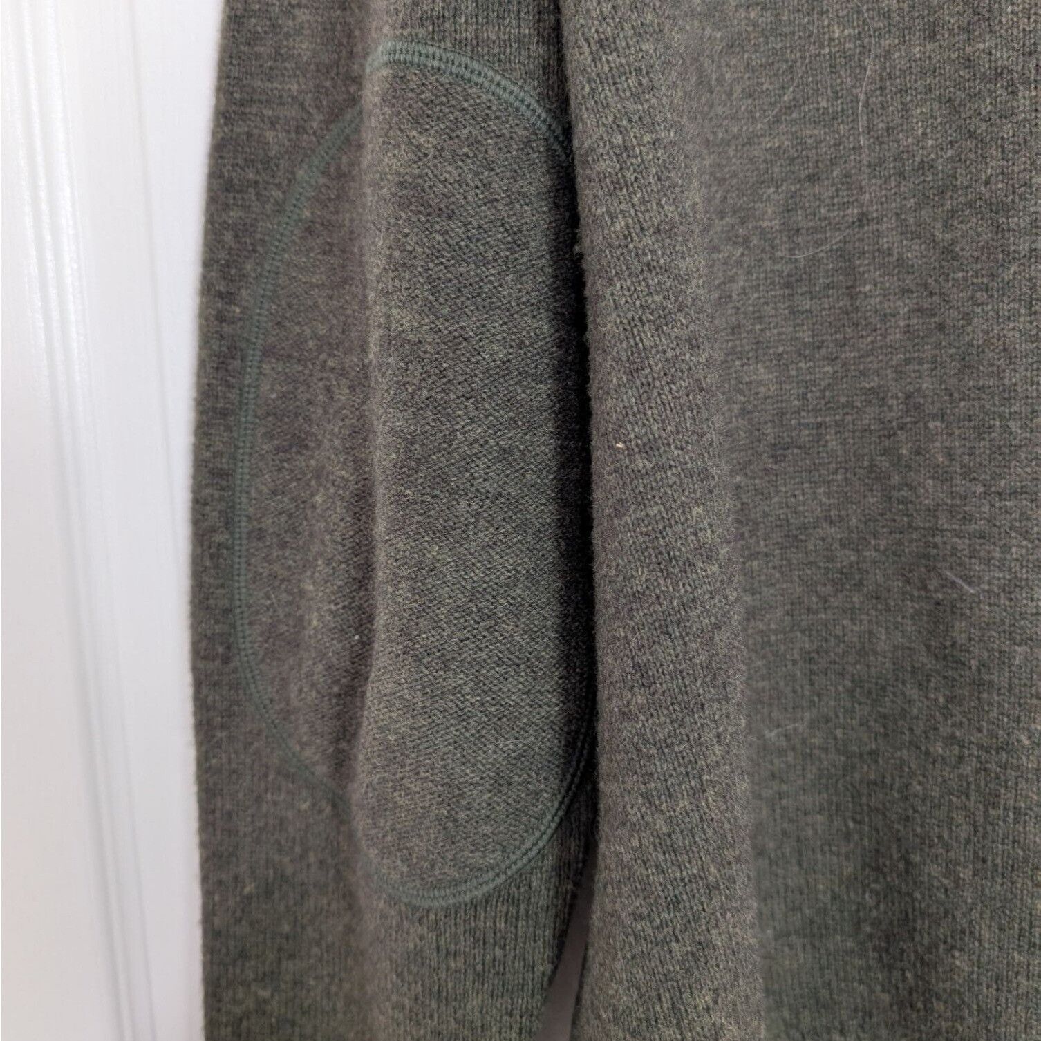 Beretta Beretta Lambswool 1/4 Zip Sweater Mens Size XL Dark Green Size XL / US 12-14 / IT 48-50 - 13 Thumbnail